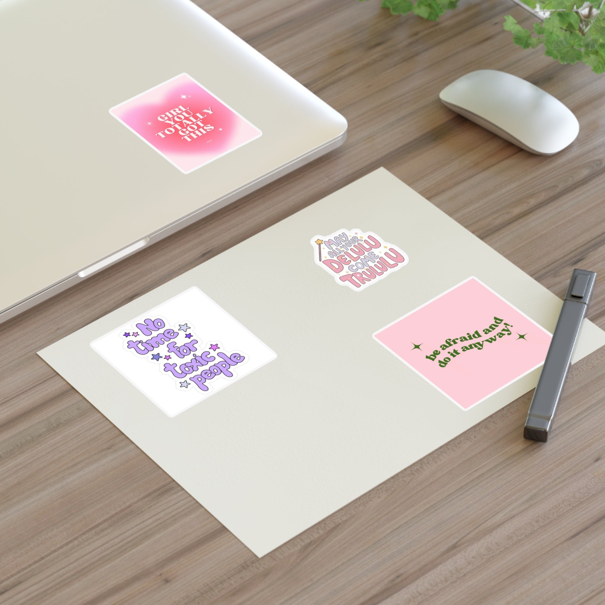 πβ¨ βYou Got This, Girl!β Affirmation Sticker Sheets πΈπ