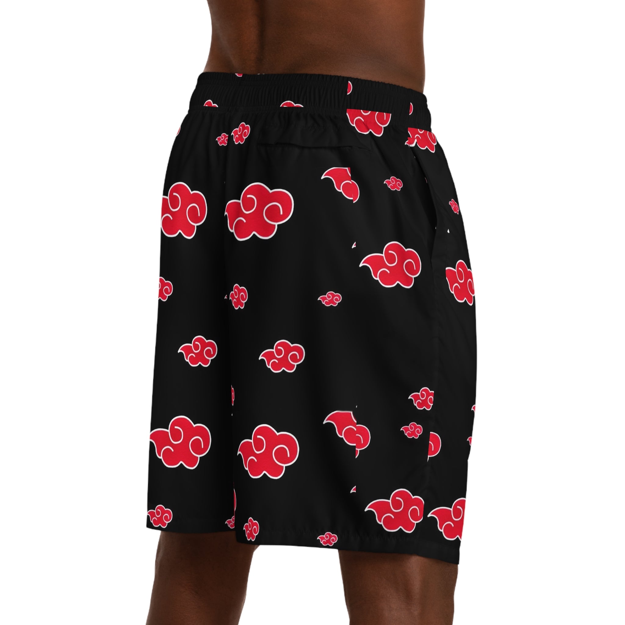 🌑☁️ Akatsuki Men’s Jogger Shorts ☁️🌑