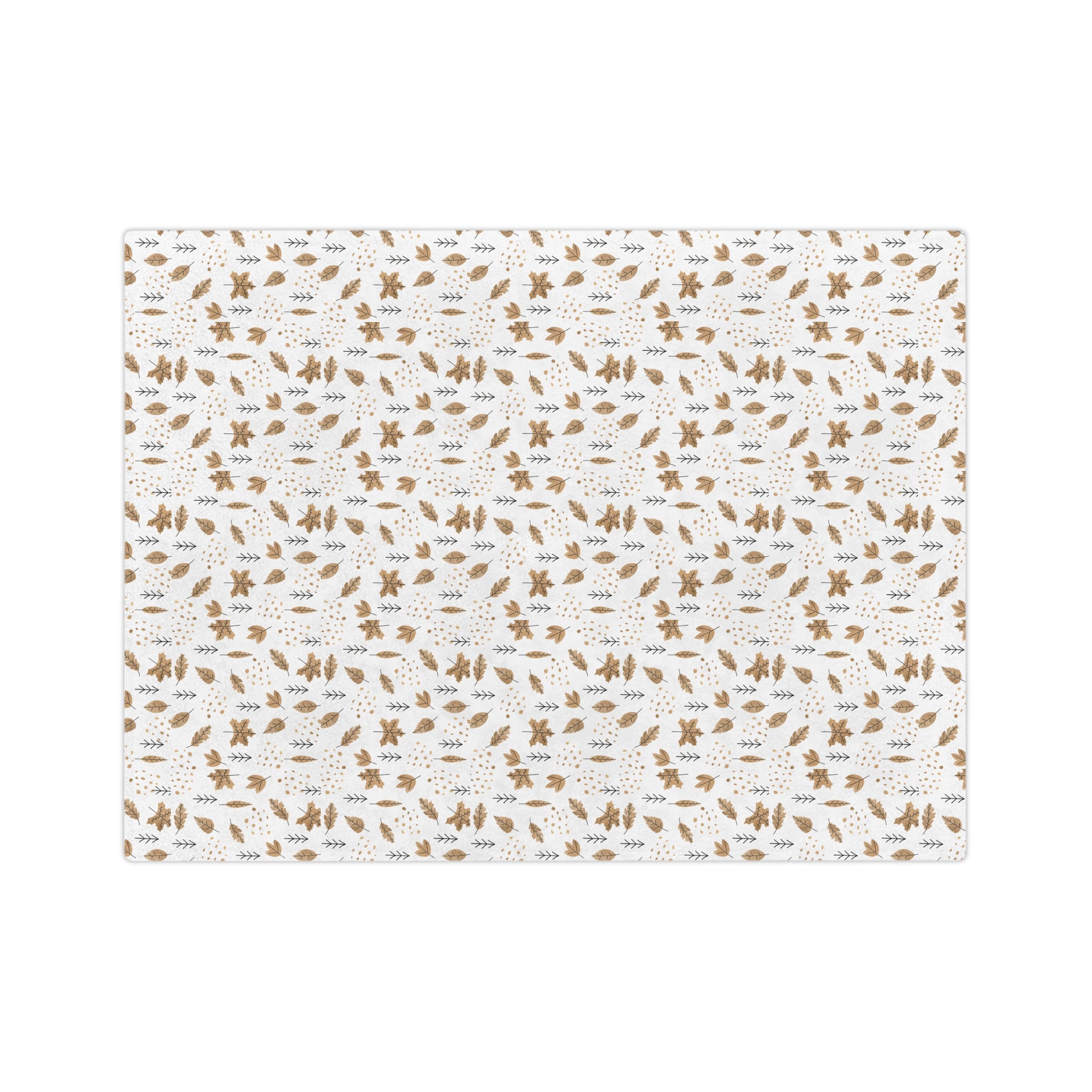 🍁 “Golden Leaves & Cozy Dreams” Blanket