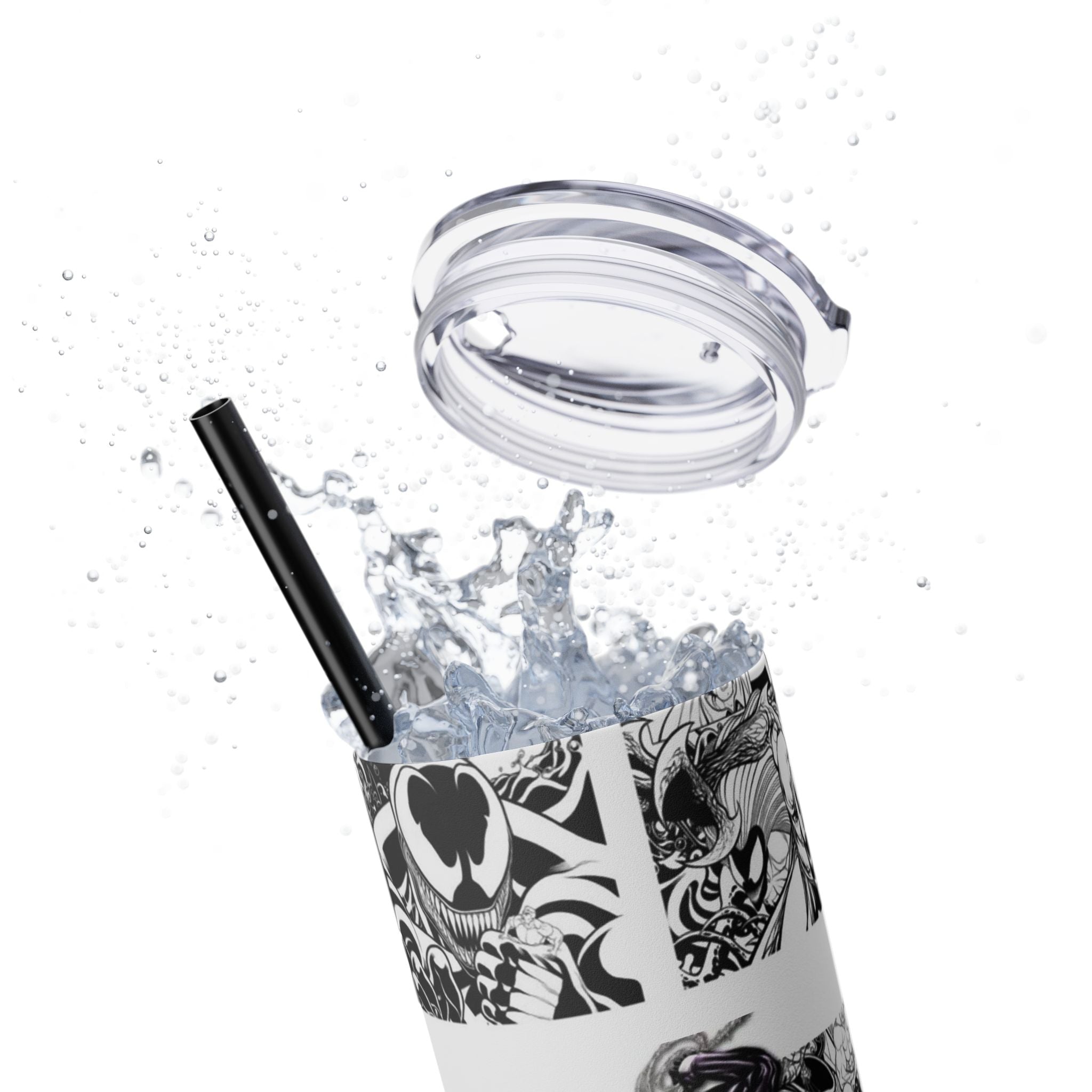 Venom ☠️🐍 Skinny Tumbler – 20oz