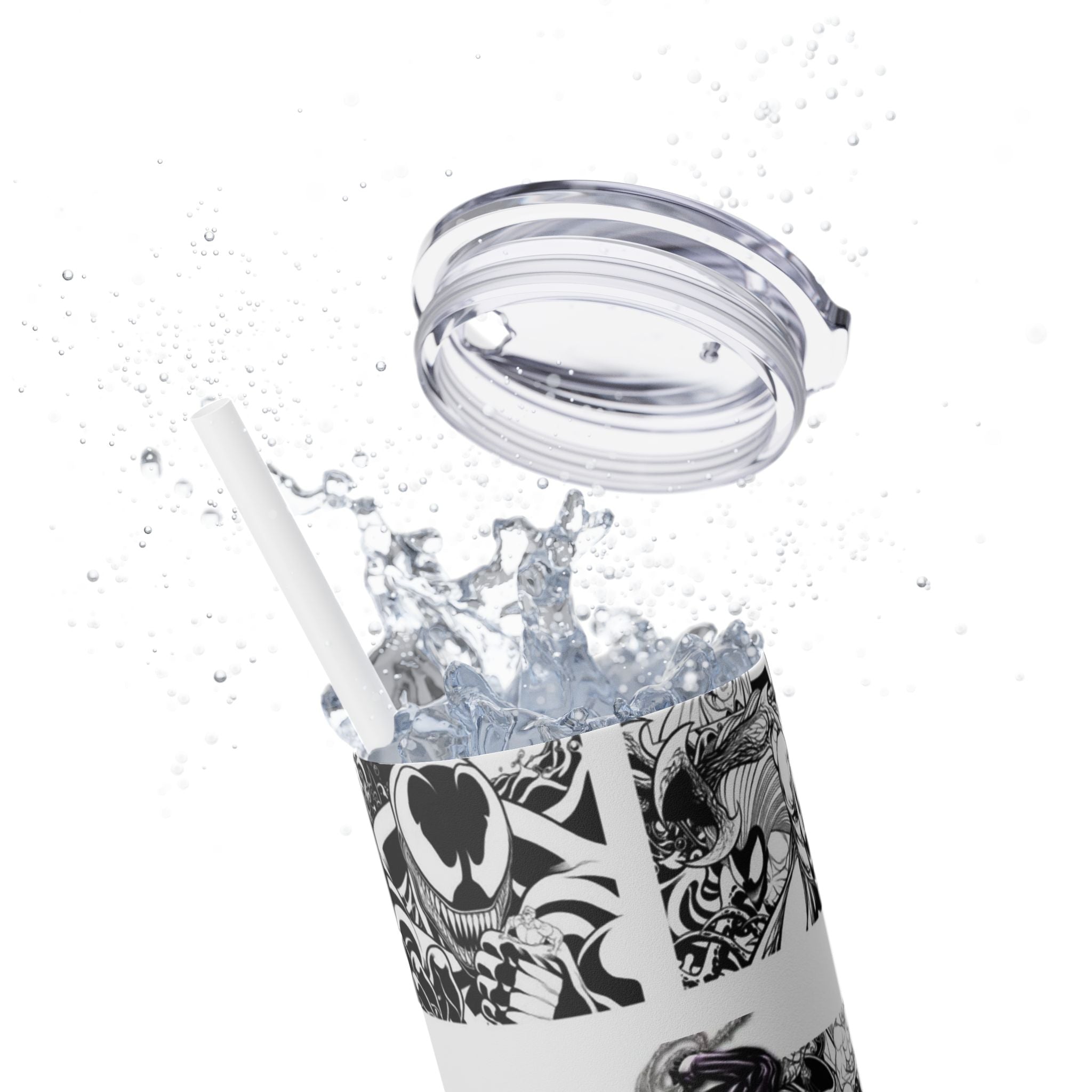 Venom ☠️🐍 Skinny Tumbler – 20oz