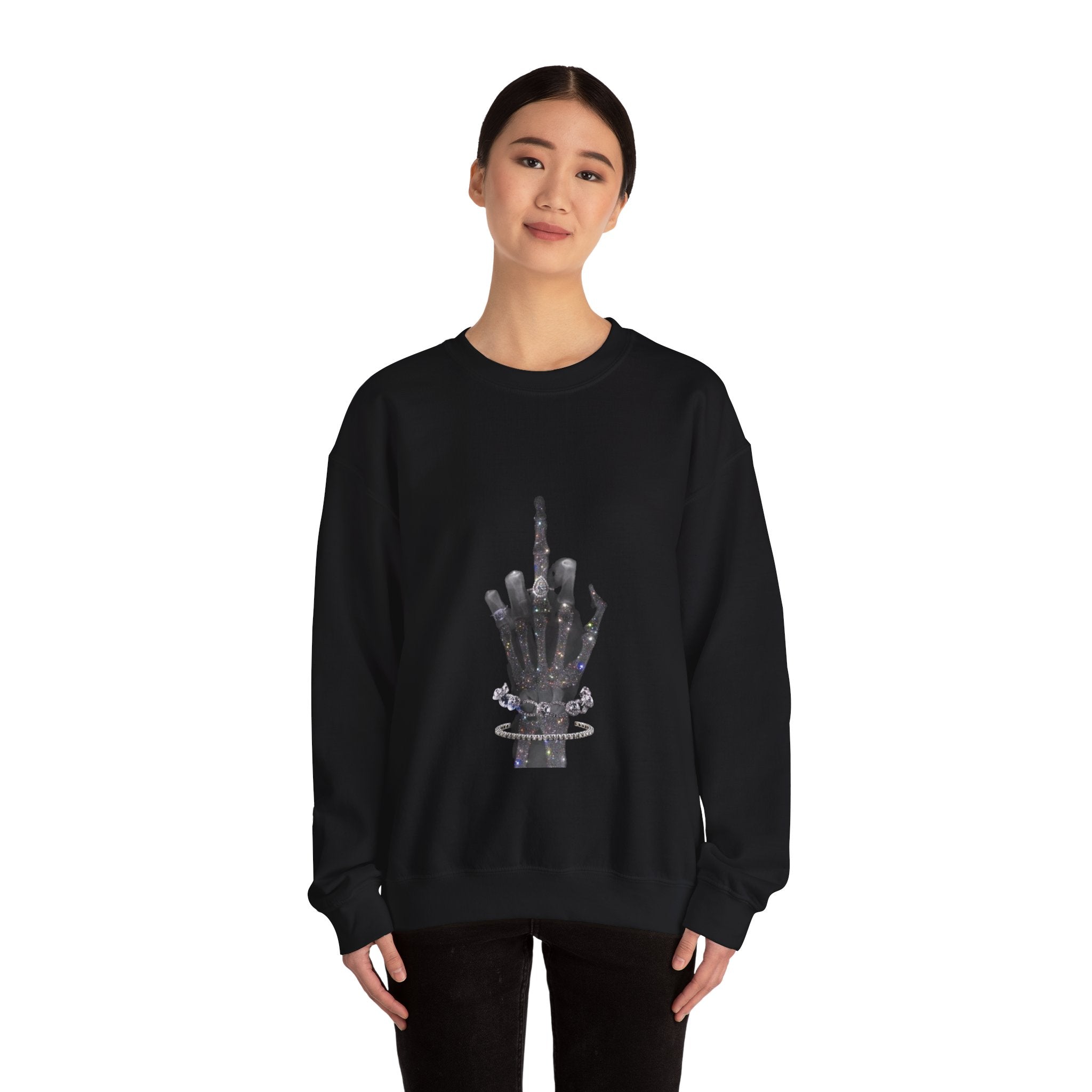 ππ Skeleton Attitude Crewneck ππ