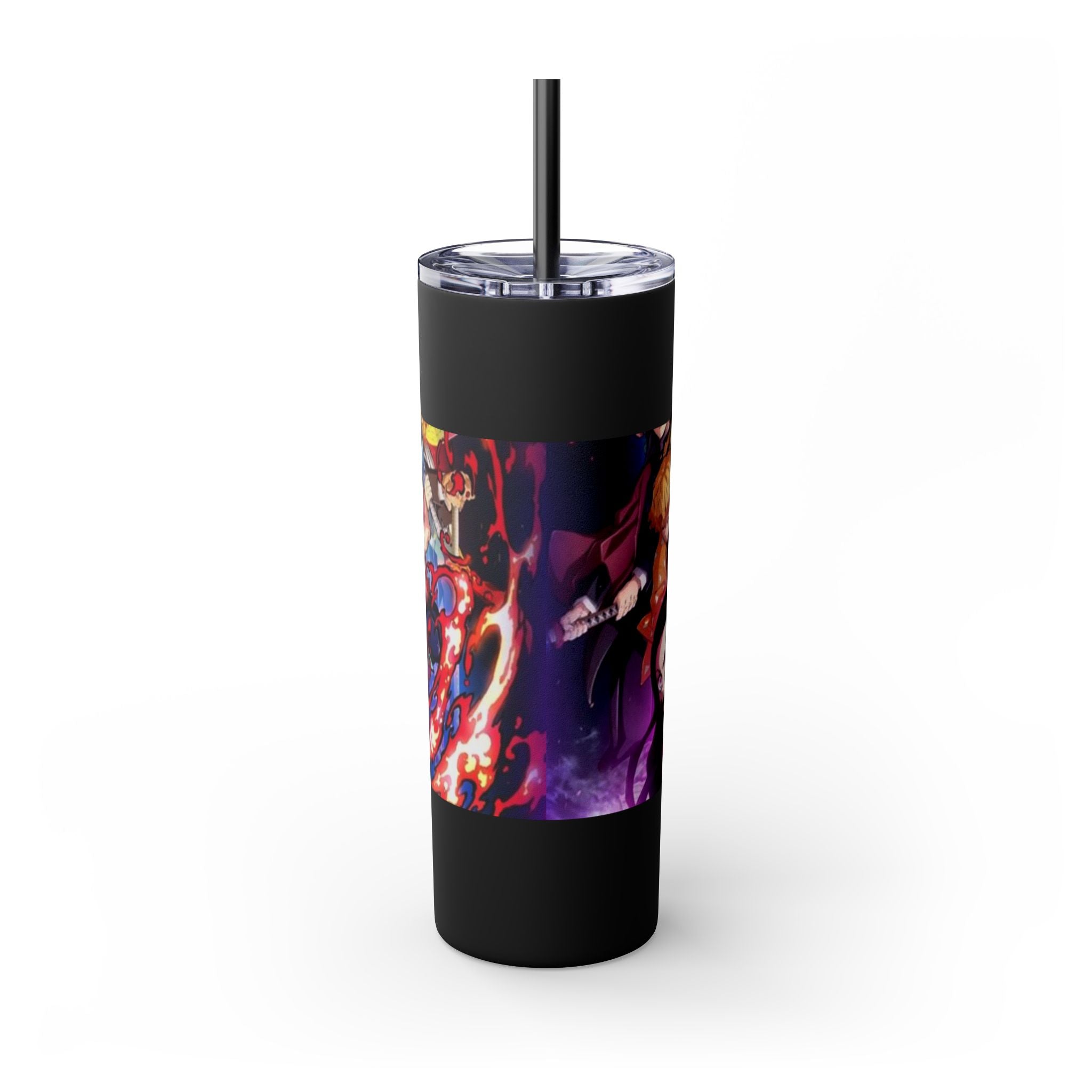 “Demon Slayer ⚔️🔥 Skinny Tumbler – 20oz”