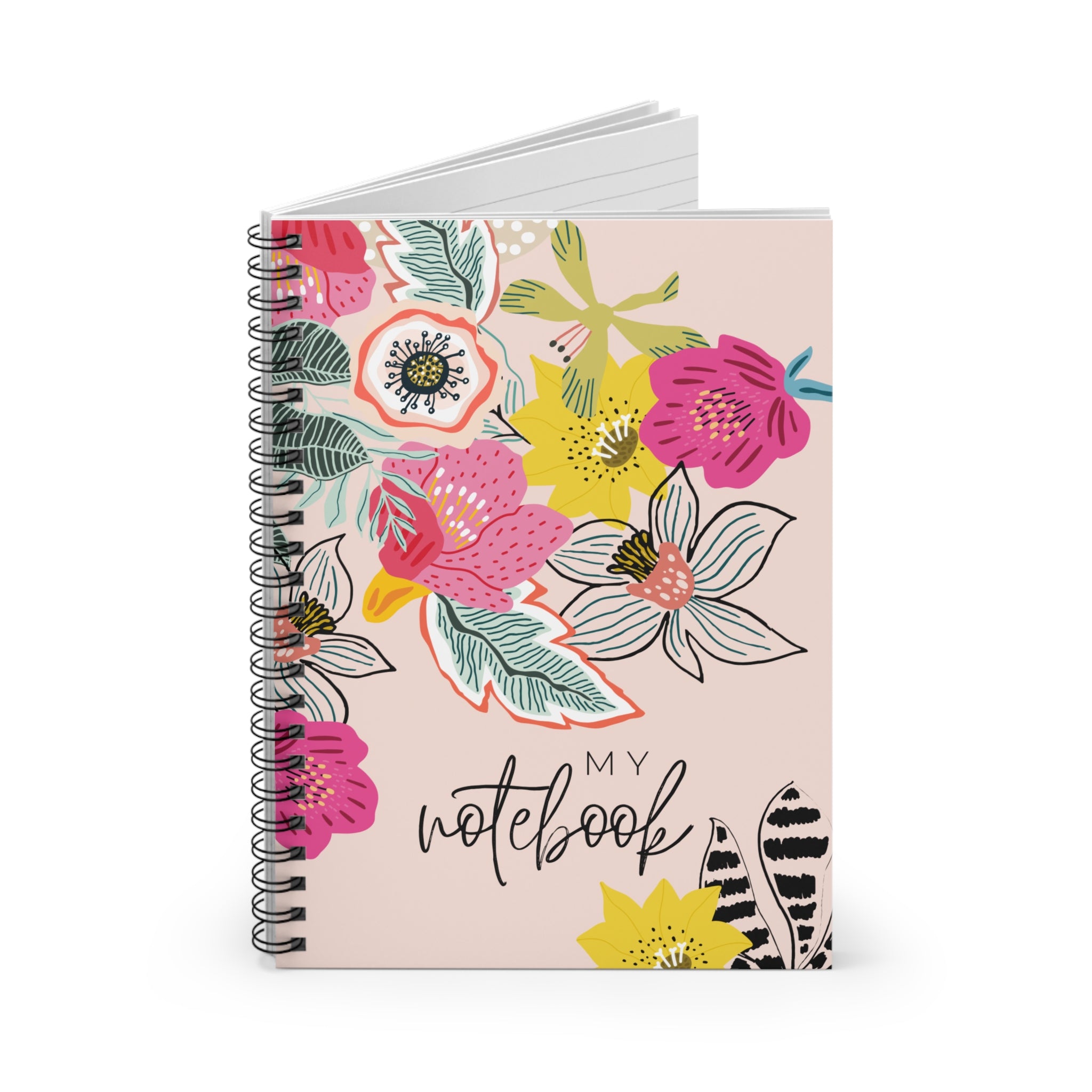 πΈ Bloom & Write Spiral Notebook