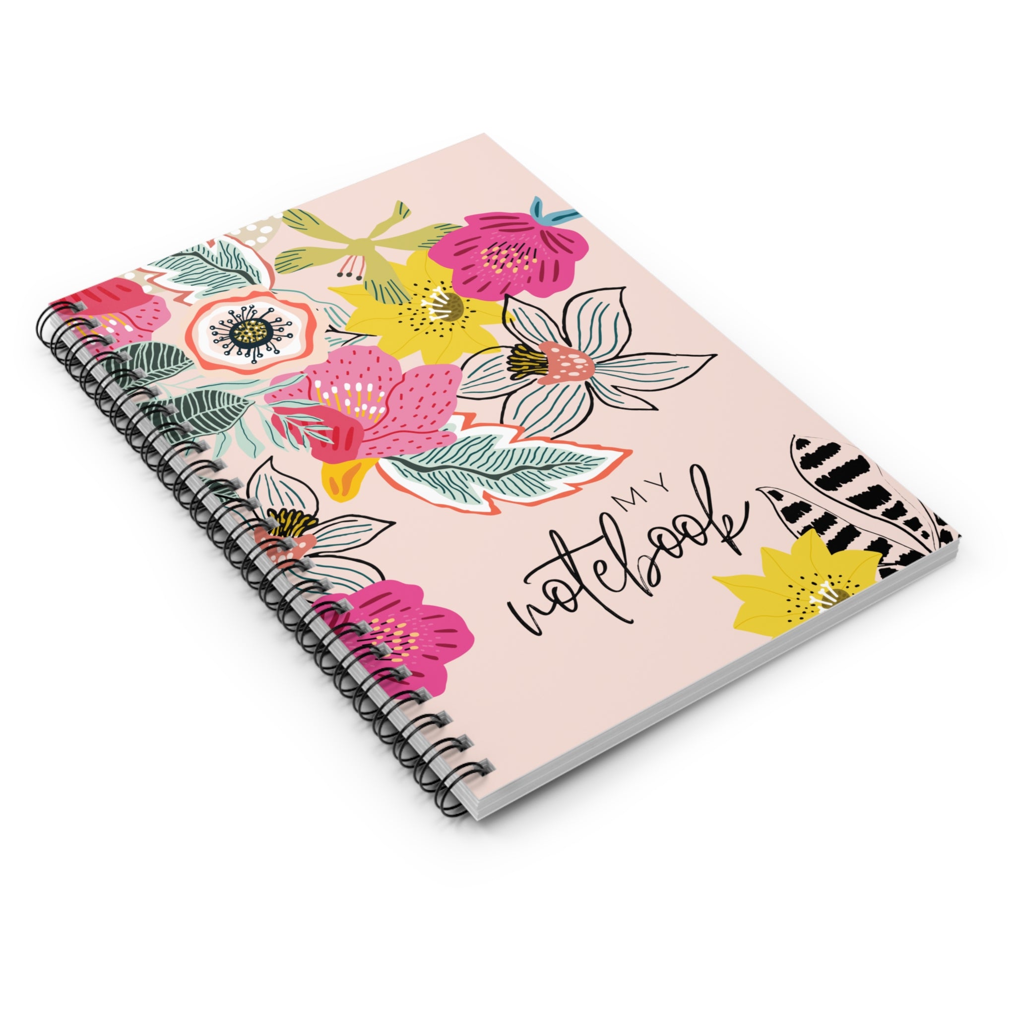πΈ Bloom & Write Spiral Notebook
