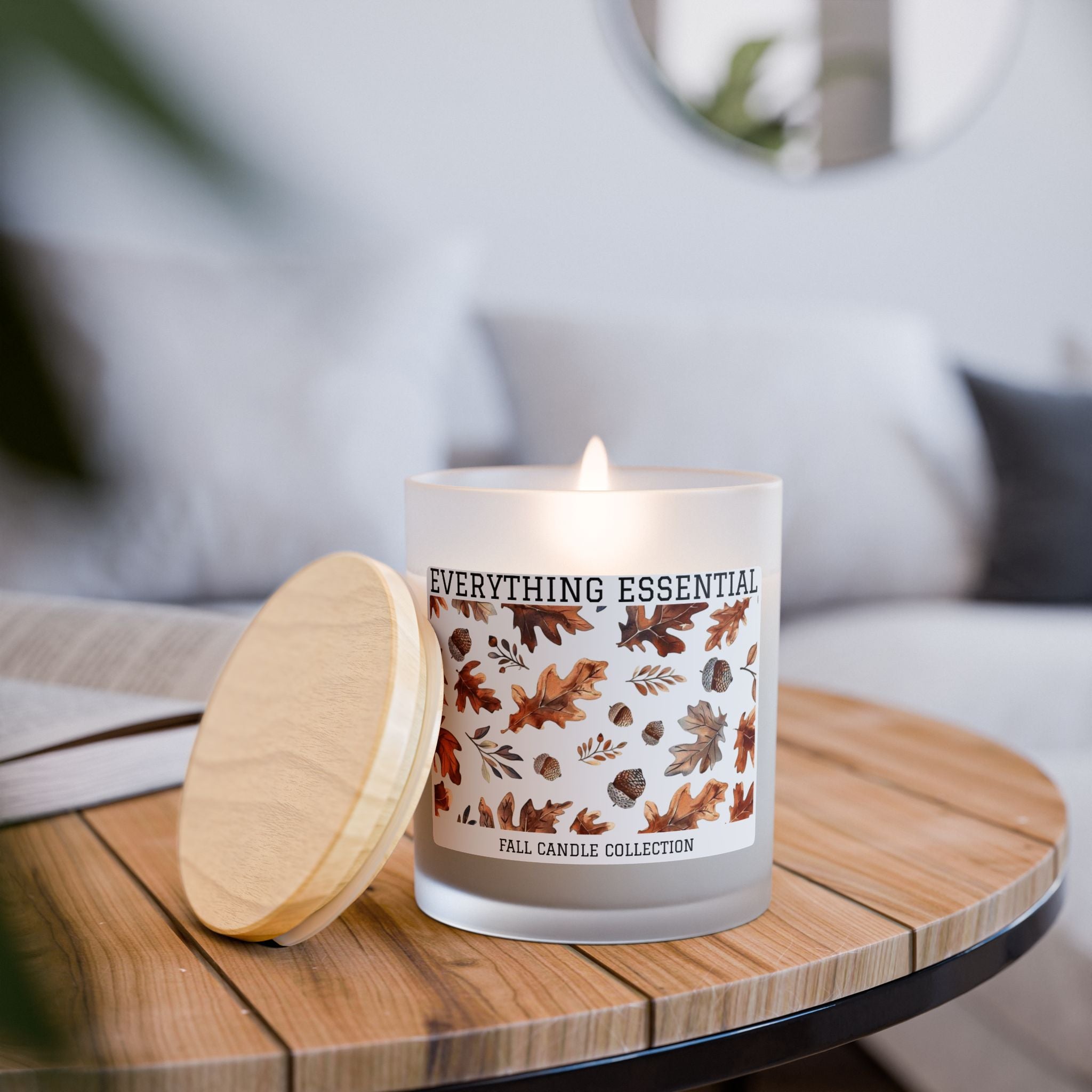 🍂🕯️ “Cozy Glow” Fall Candle ✨🍁