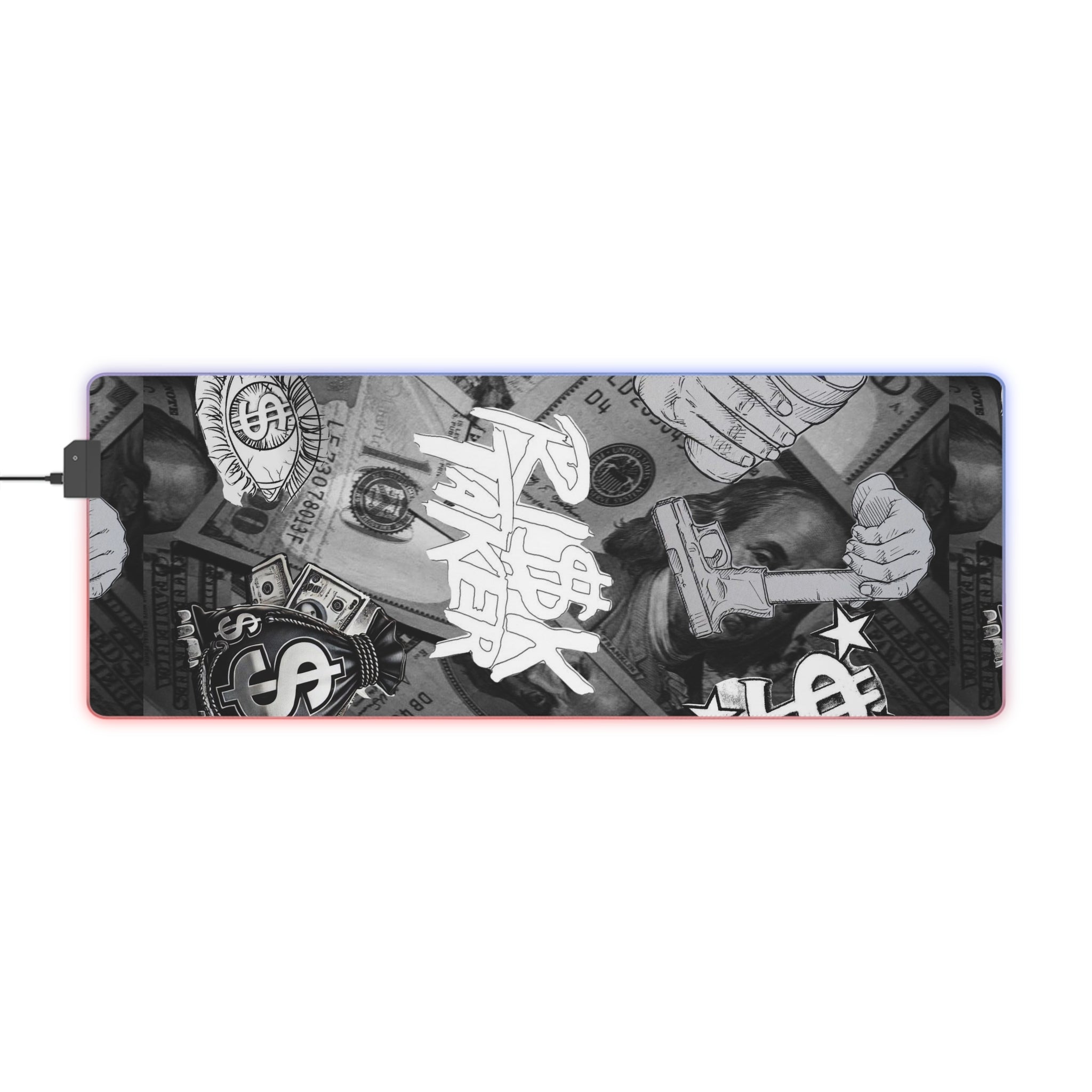 🎮⚡ Risk Taker RGB Gaming Mouse Pad ⚡🎮