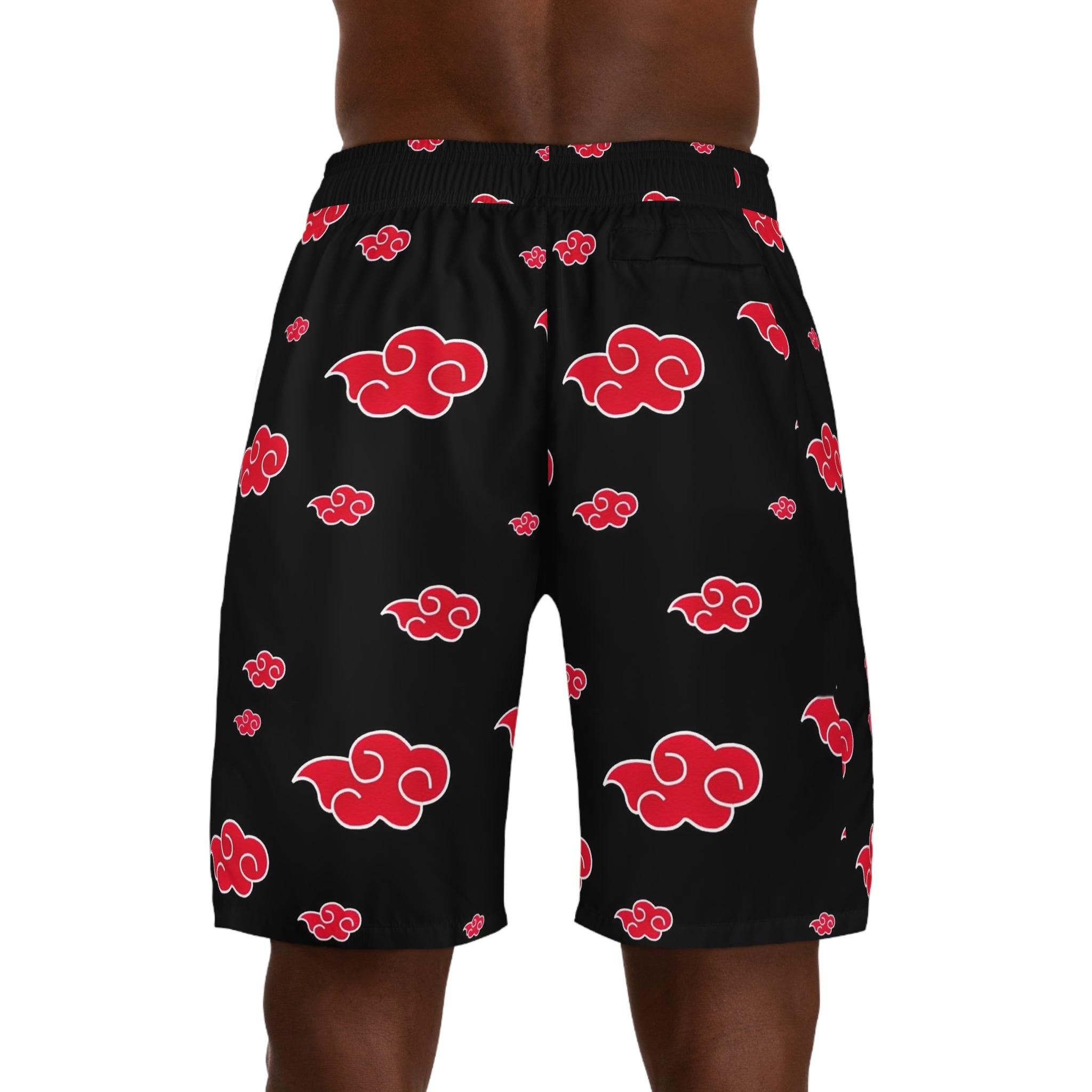 🌑☁️ Akatsuki Men’s Jogger Shorts ☁️🌑