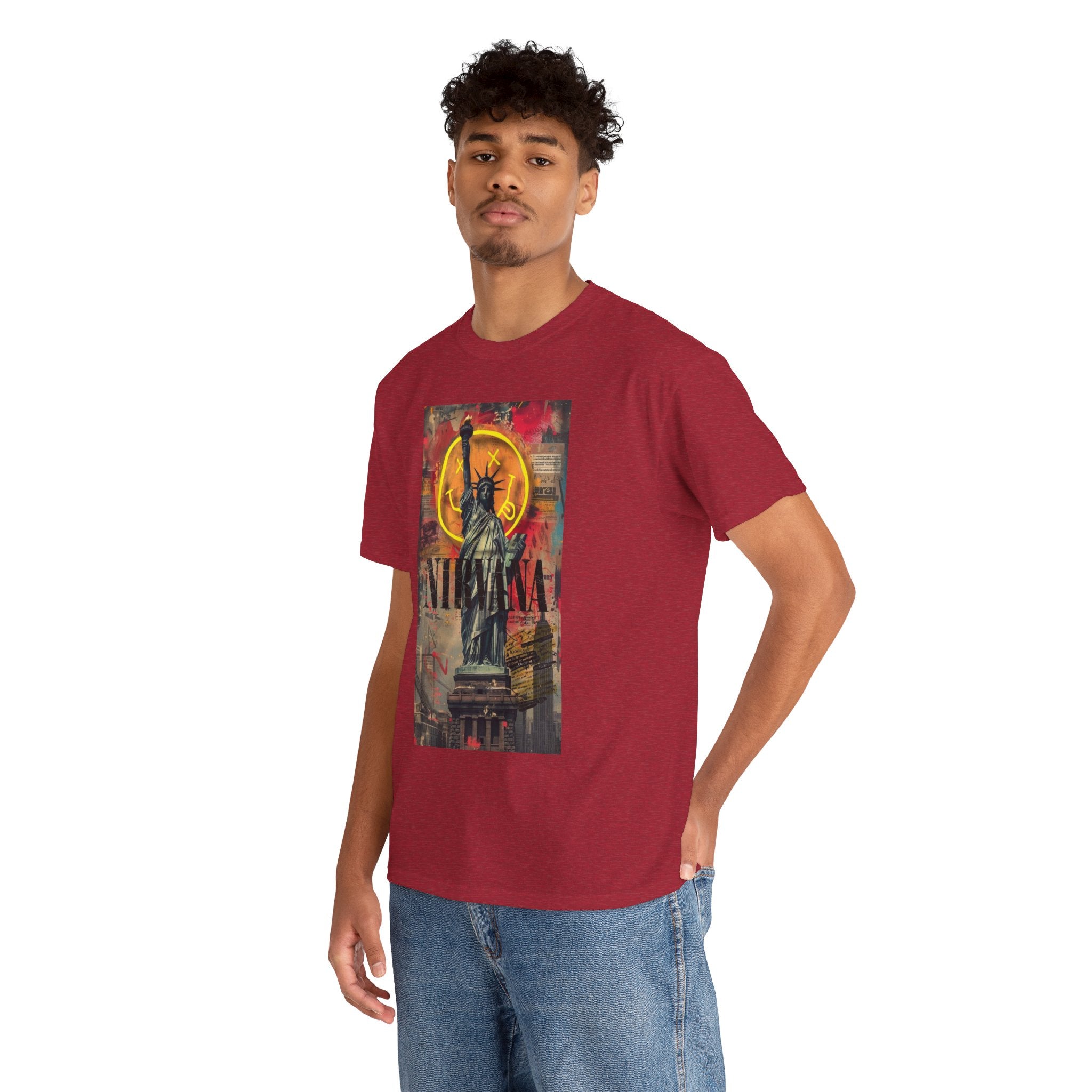 Nirvana Vibes Heavy Cotton Tee πΈπ€π
