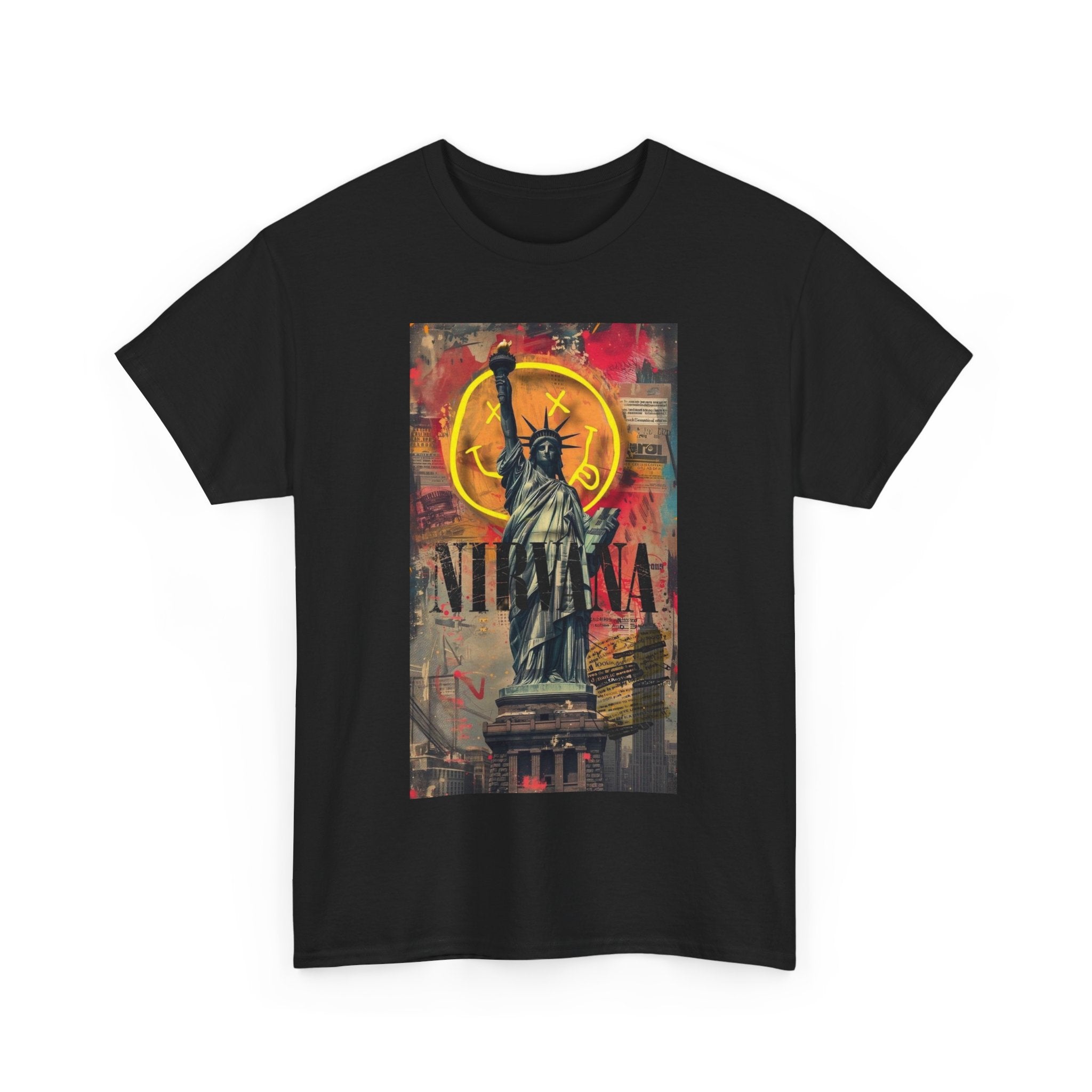 Nirvana Vibes Heavy Cotton Tee πΈπ€π