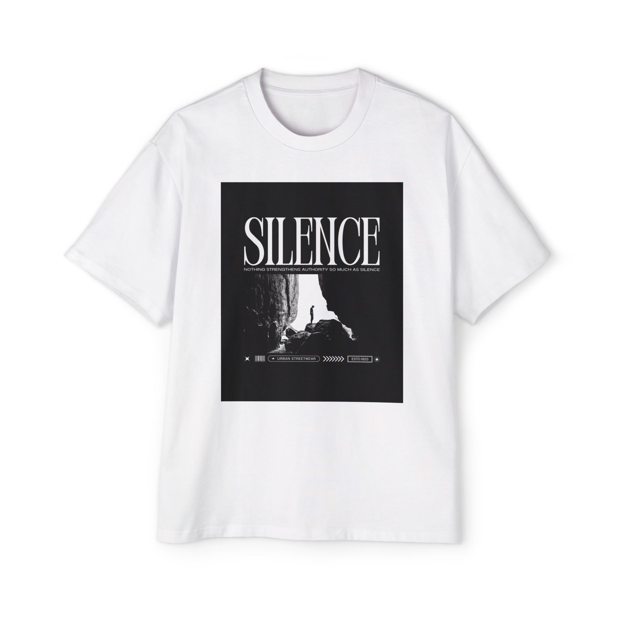 π€ SILENCE Oversized Tee π€
