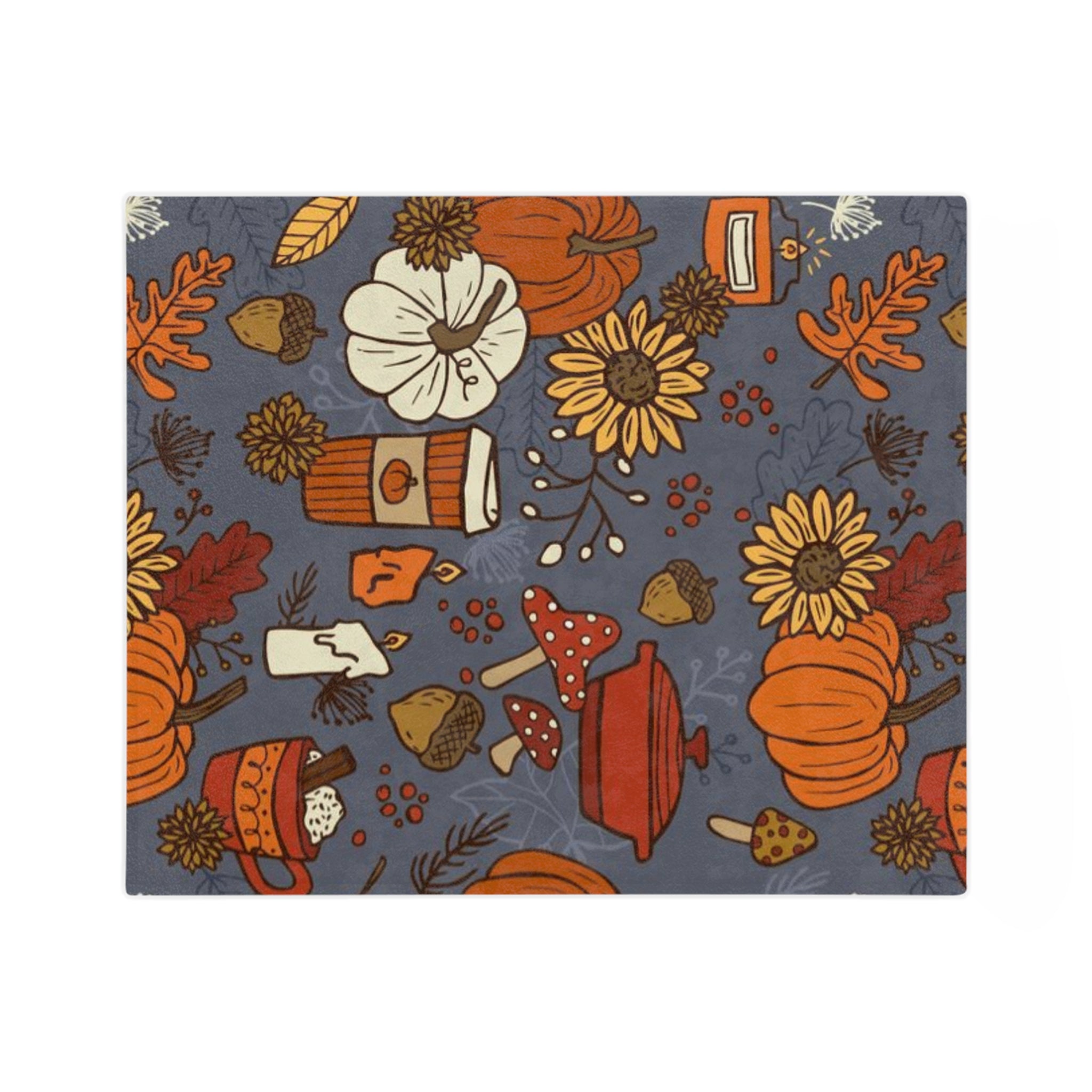 🍂 Snuggle Season Velveteen Blanket 🧡