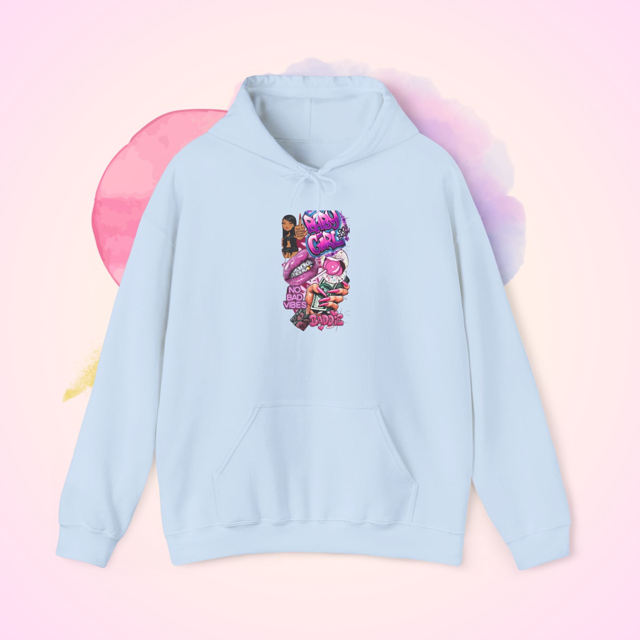 💕🦋 Baby Girl Heavy Blend Hoodie 🦋💕