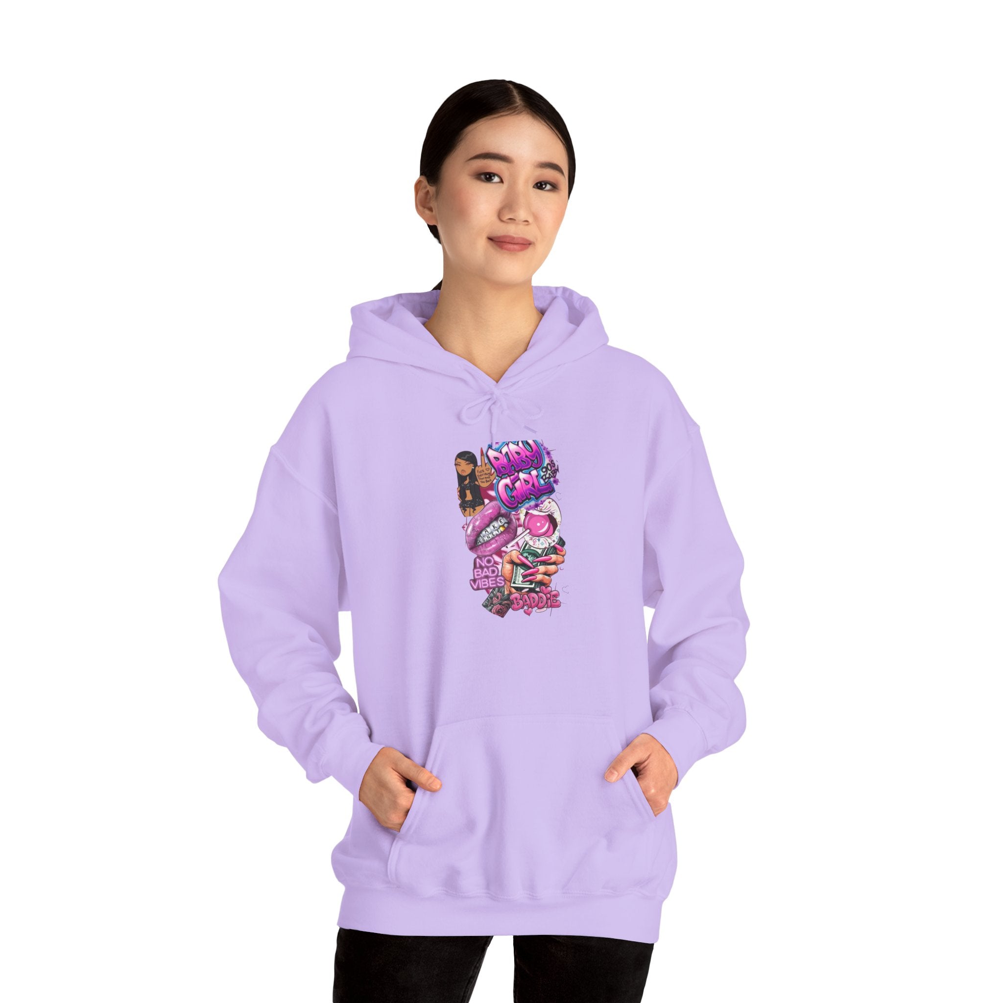 💕🦋 Baby Girl Heavy Blend Hoodie 🦋💕