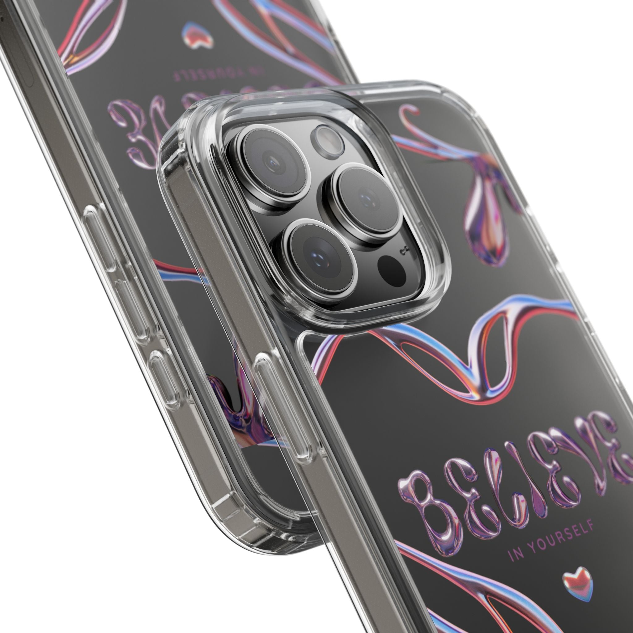 🌸💎 Believe In Yourself Clear Case 💎🌸