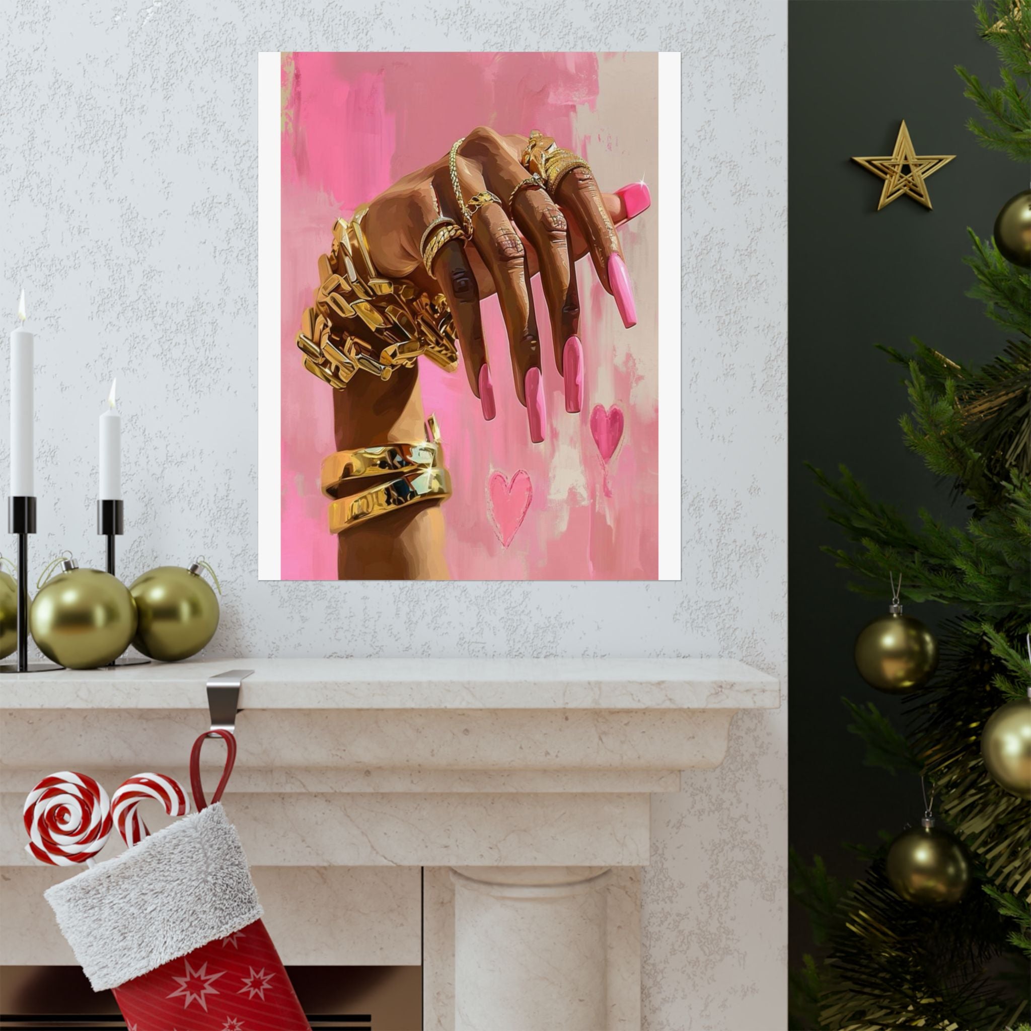 Blush & Gold Luxe Prints πβ¨πΌοΈ