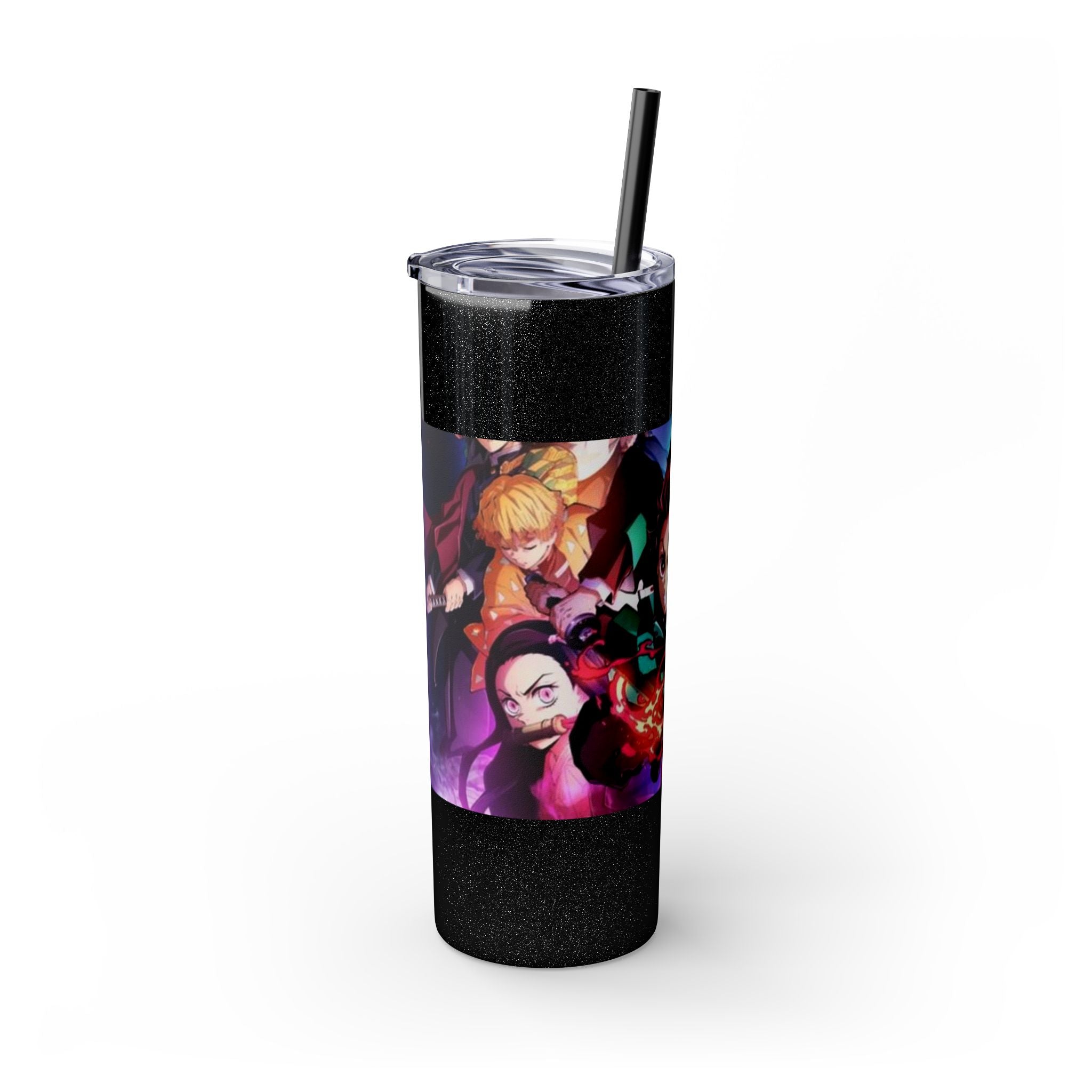 “Demon Slayer ⚔️🔥 Skinny Tumbler – 20oz”