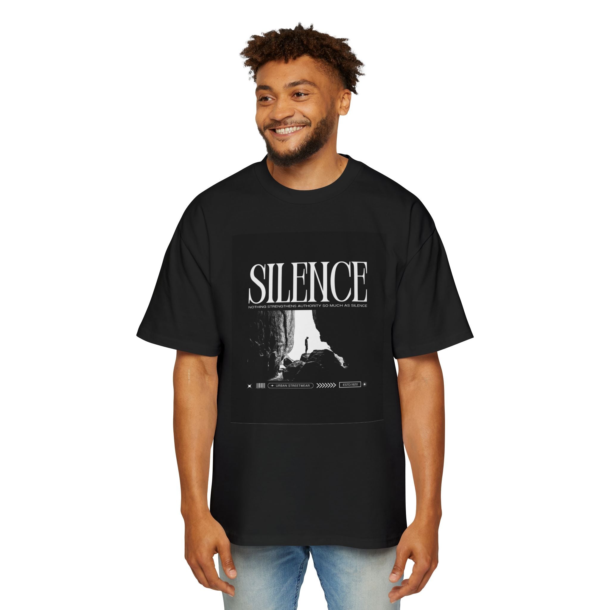 π€ SILENCE Oversized Tee π€