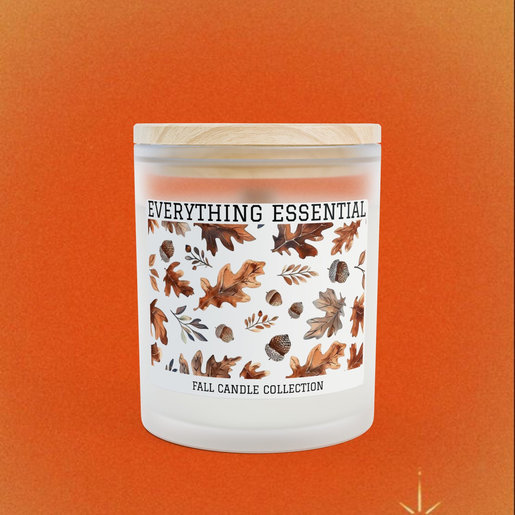 🍂🕯️ “Cozy Glow” Fall Candle ✨🍁