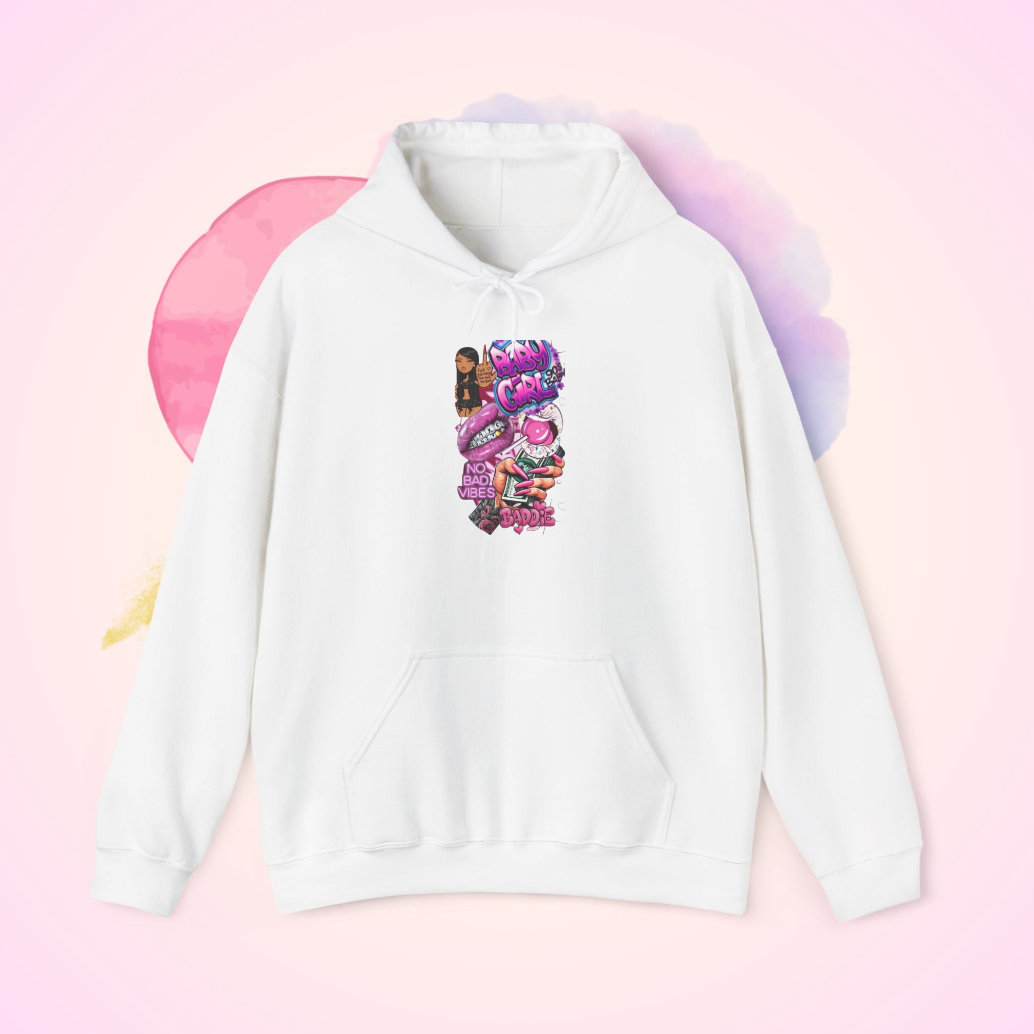 💕🦋 Baby Girl Heavy Blend Hoodie 🦋💕