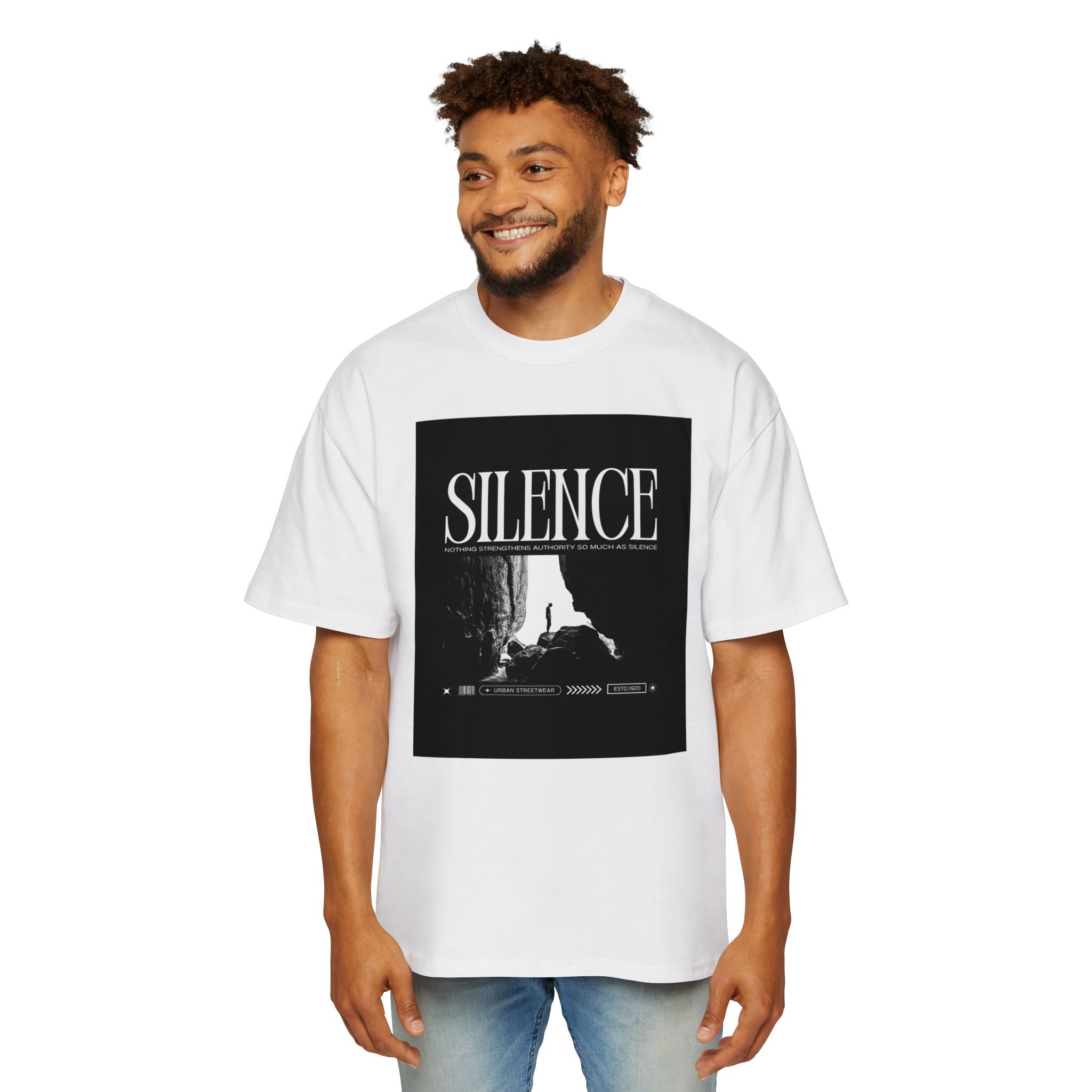 π€ SILENCE Oversized Tee π€