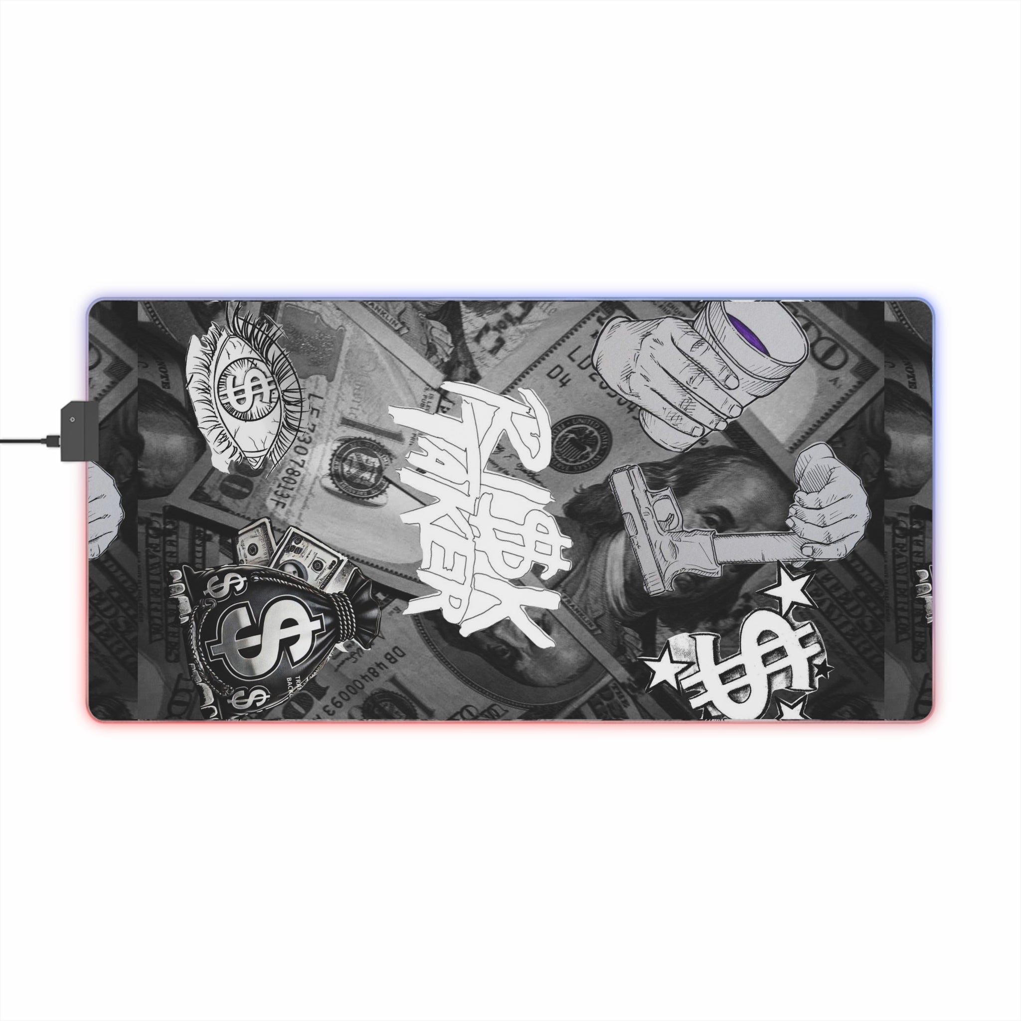 🎮⚡ Risk Taker RGB Gaming Mouse Pad ⚡🎮