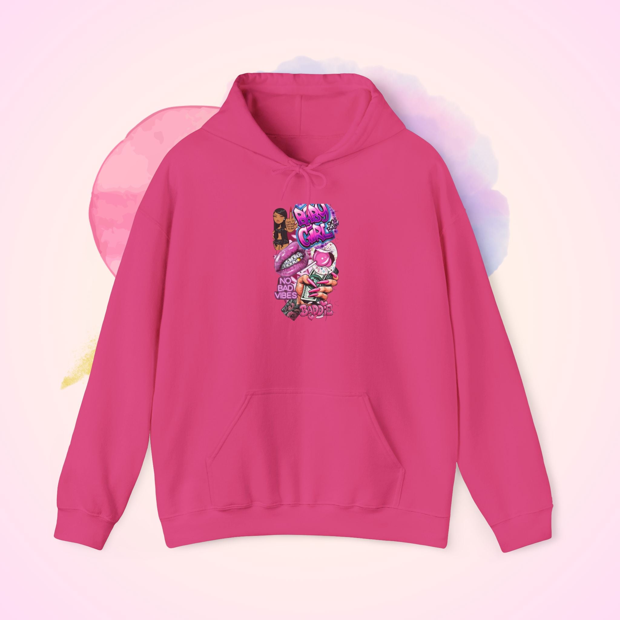 💕🦋 Baby Girl Heavy Blend Hoodie 🦋💕