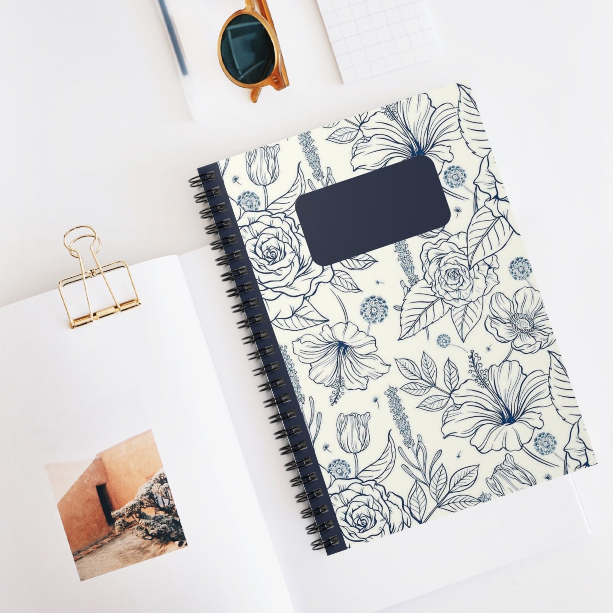 Bloom & Write Spiral Notebook πΈπβ¨