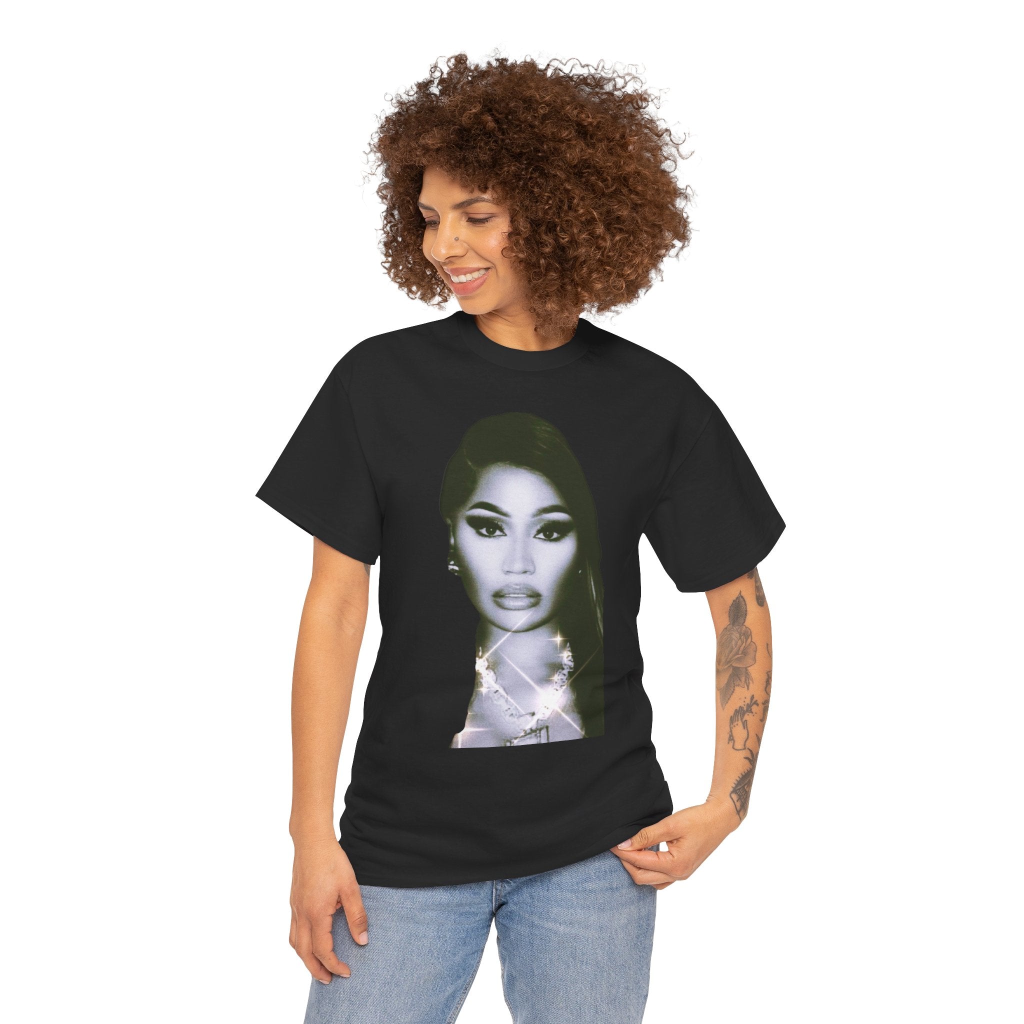 🎤 “Your Favorite Female Rapper” Heavy Cotton Tee