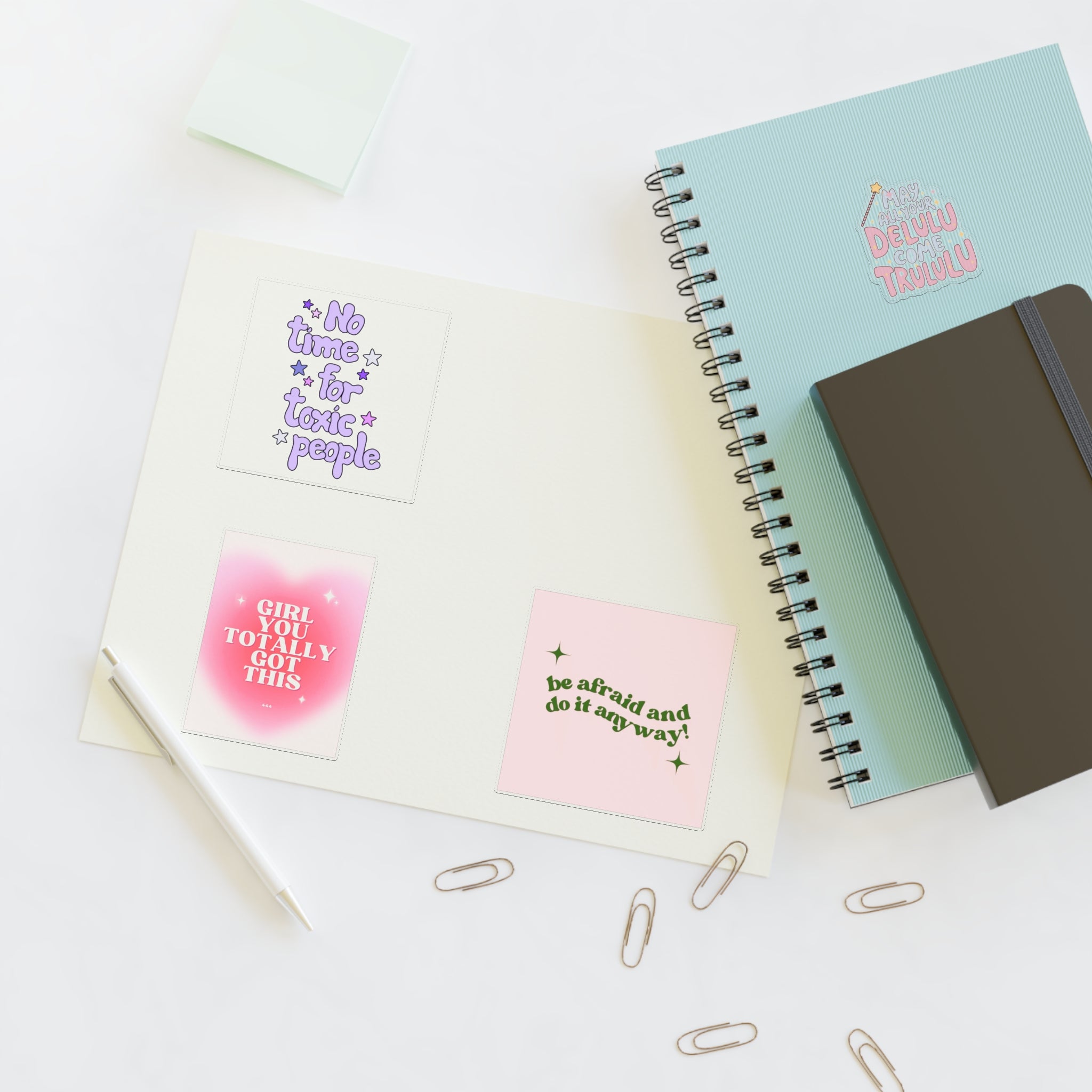 πβ¨ βYou Got This, Girl!β Affirmation Sticker Sheets πΈπ