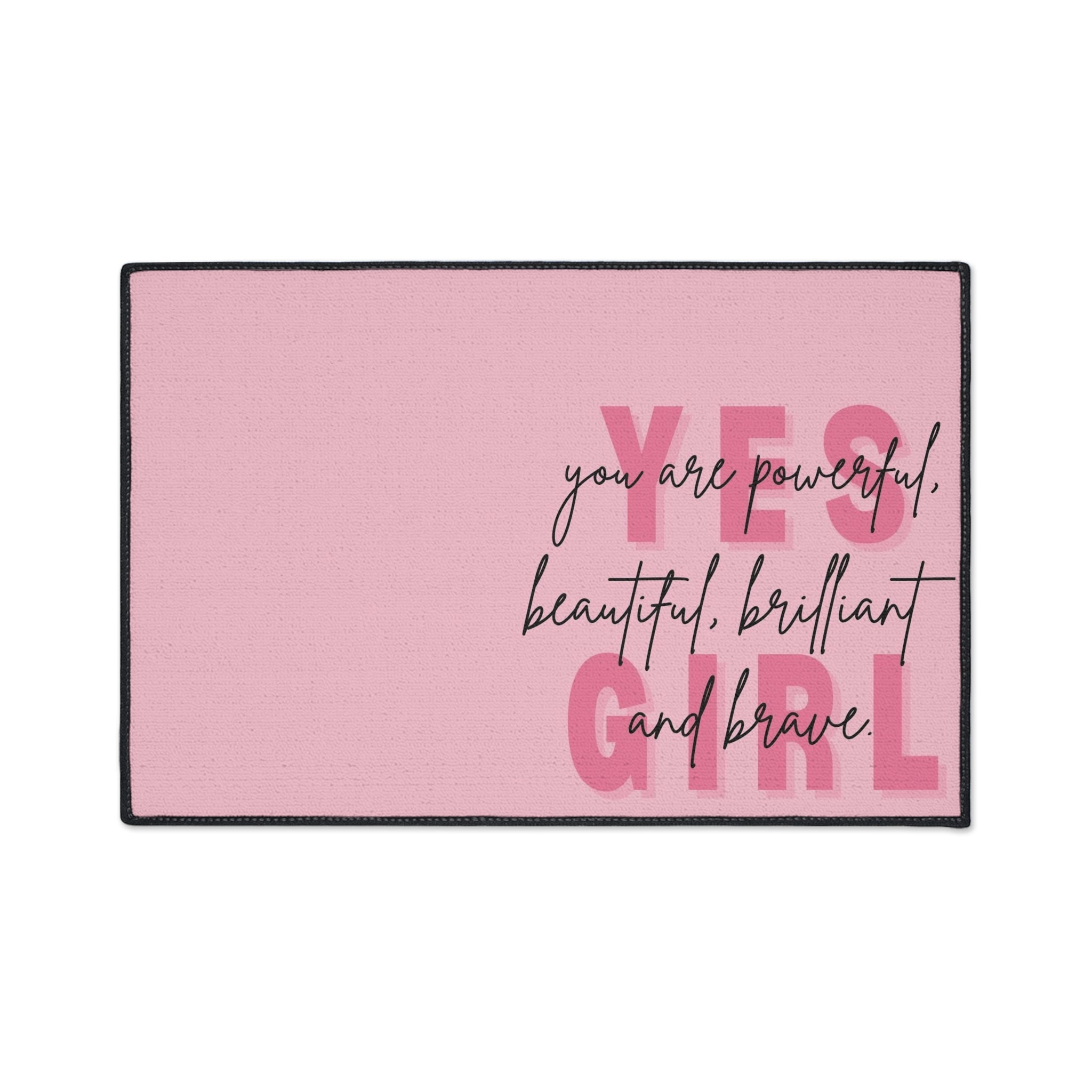 β¨π Yes Girl! Heavy Duty Floor Mat πβ¨