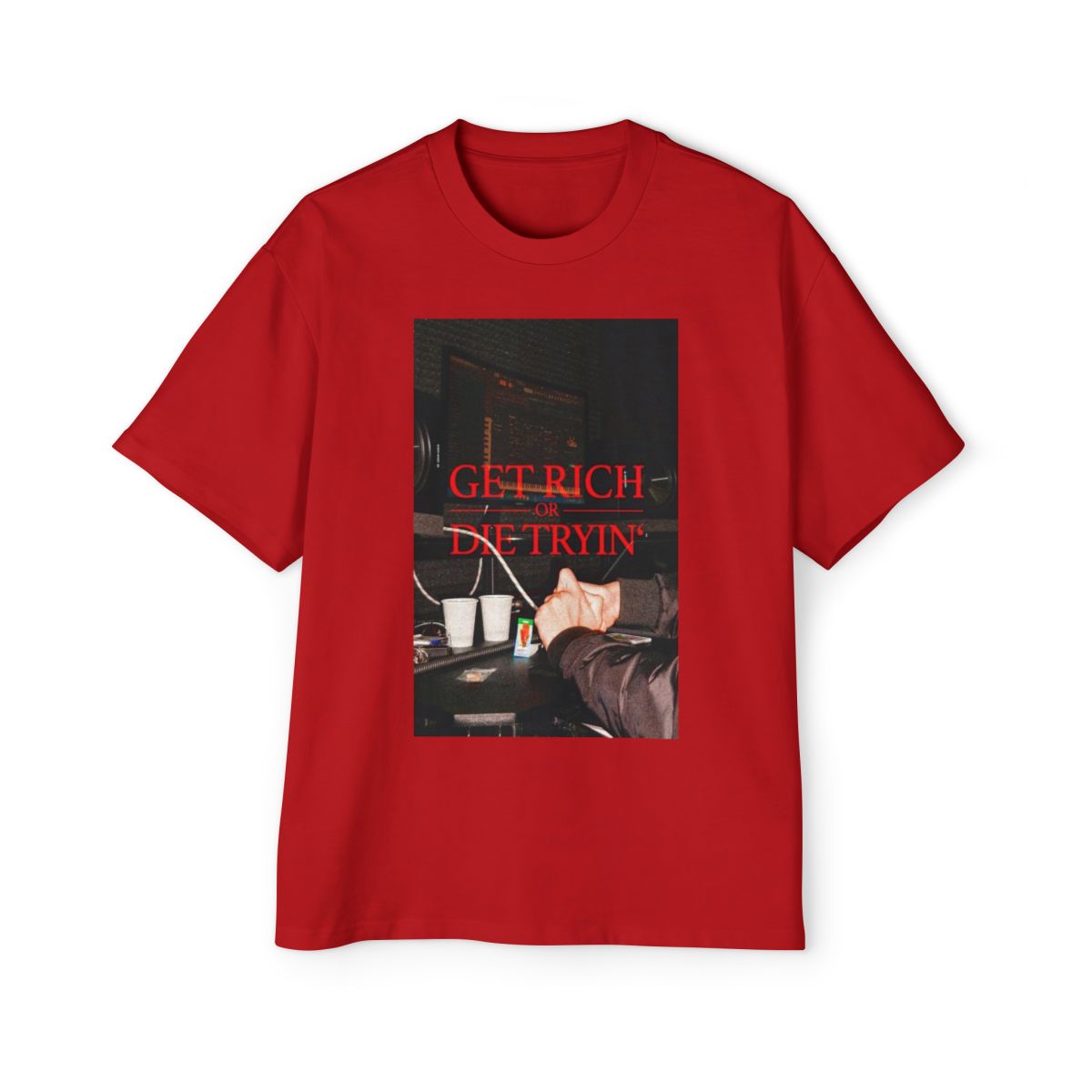 💰 Get Rich or Die Tryin’ Heavyweight Tee 🖤