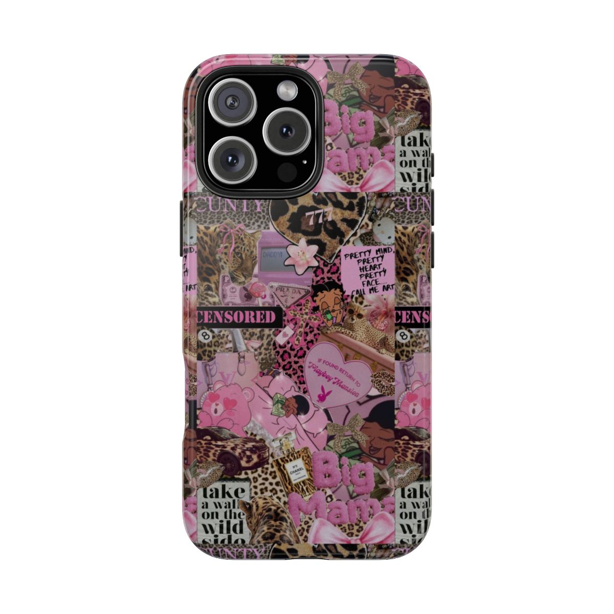 💕 “Wild But Make It Pink” – Tough iPhone Case