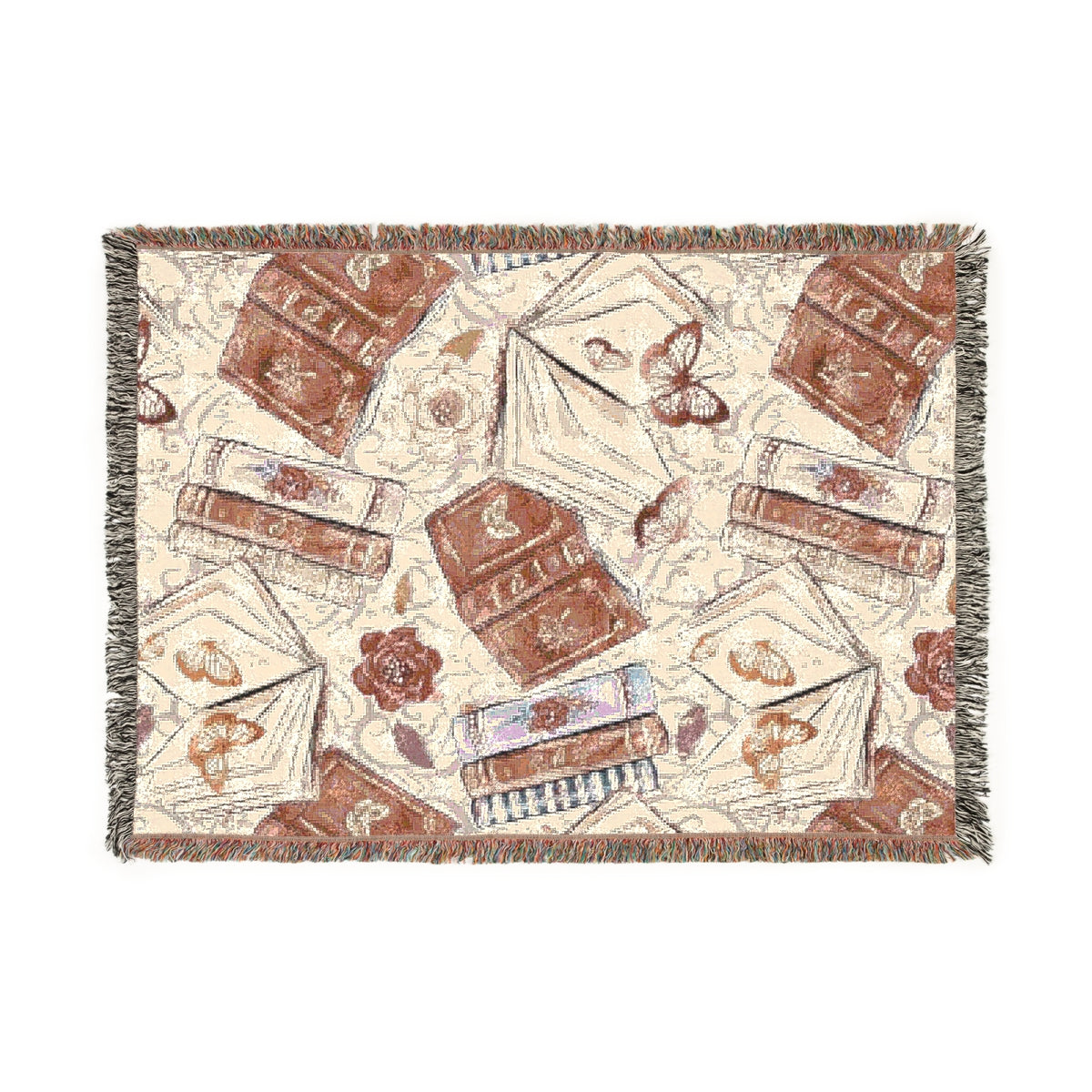 📖✨ Once Upon a Cozy Woven Throw ✨🛋️