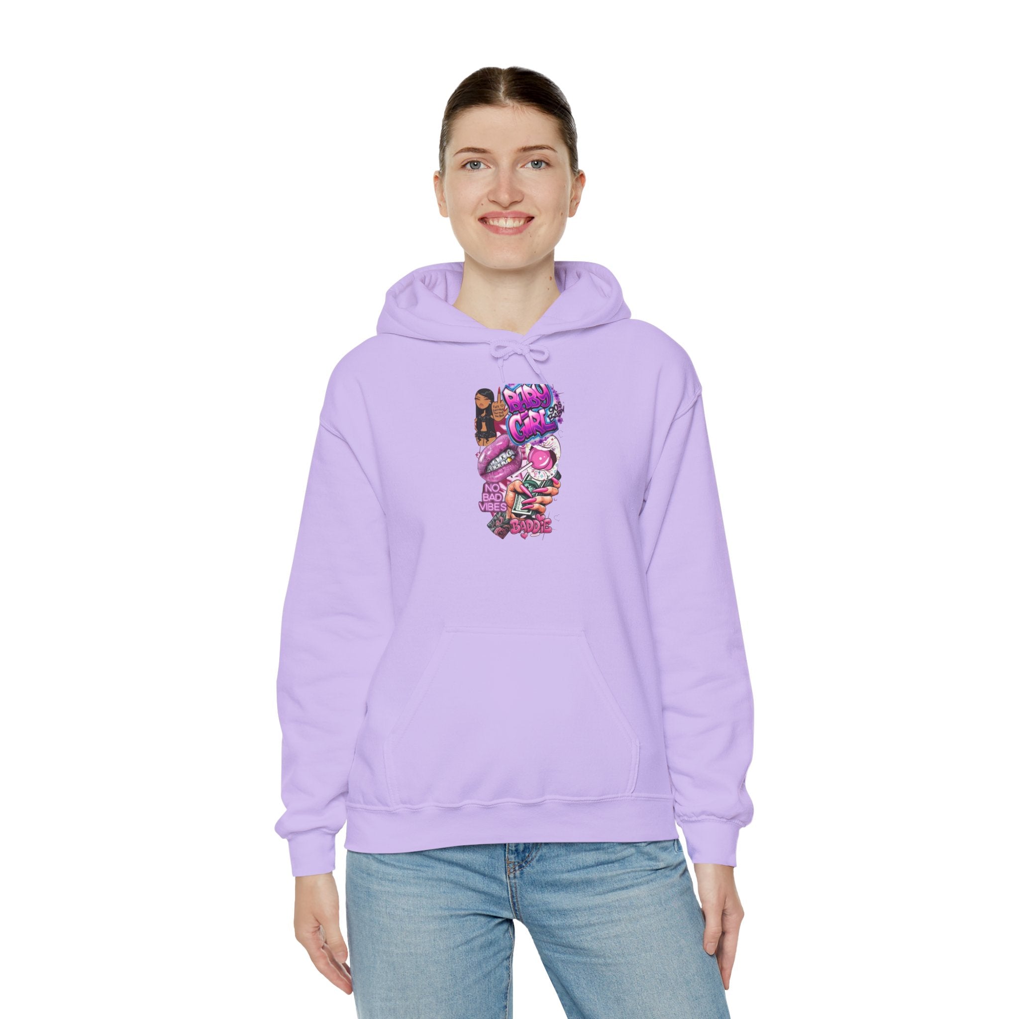 💕🦋 Baby Girl Heavy Blend Hoodie 🦋💕
