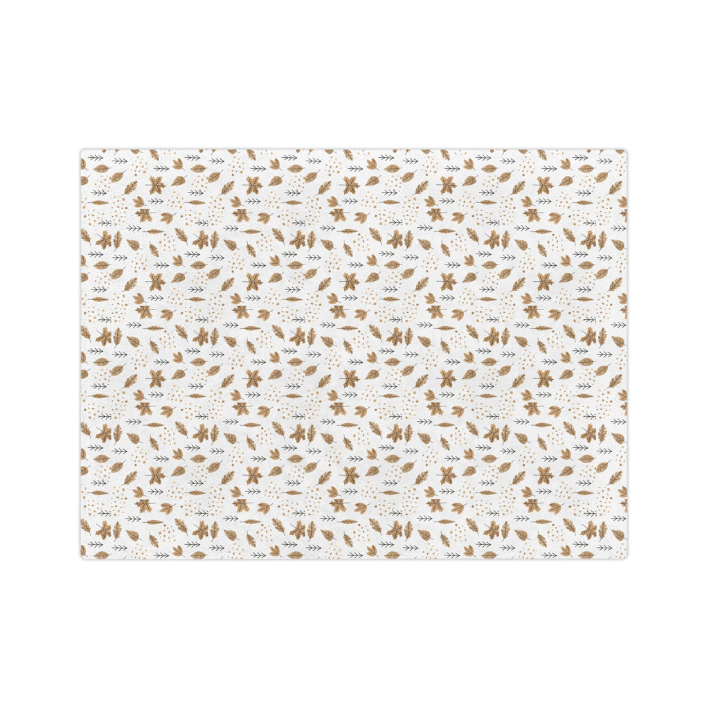 🍁 “Golden Leaves & Cozy Dreams” Blanket