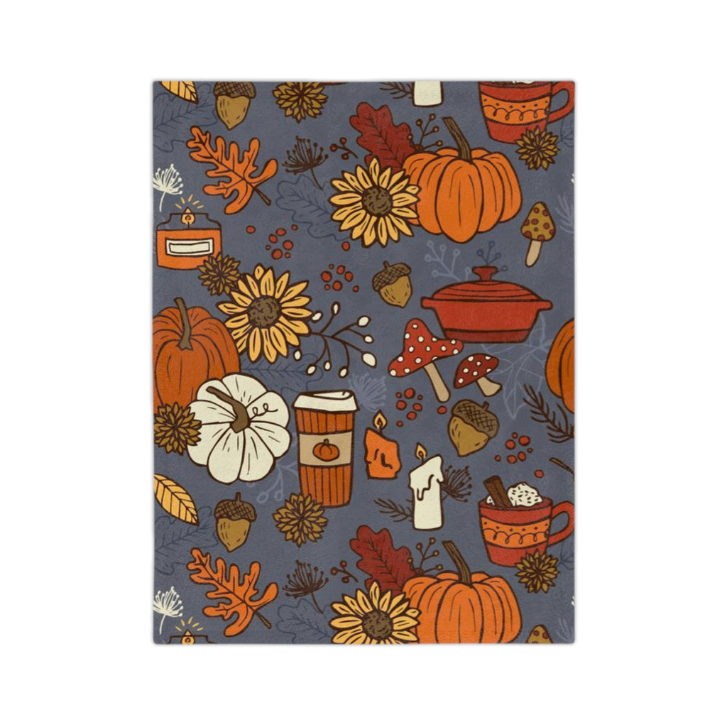 🍂 Snuggle Season Velveteen Blanket 🧡