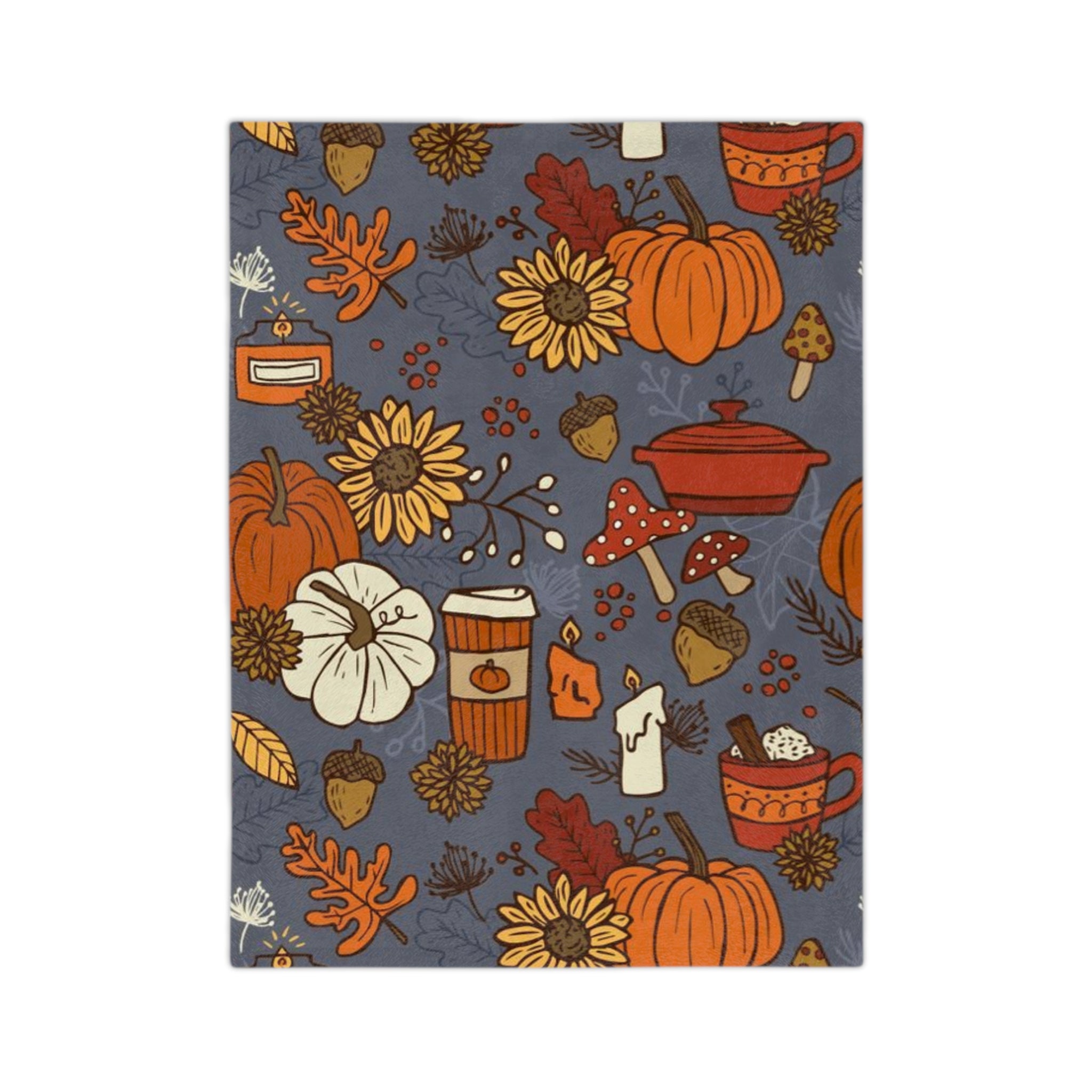 🍂 Snuggle Season Velveteen Blanket 🧡