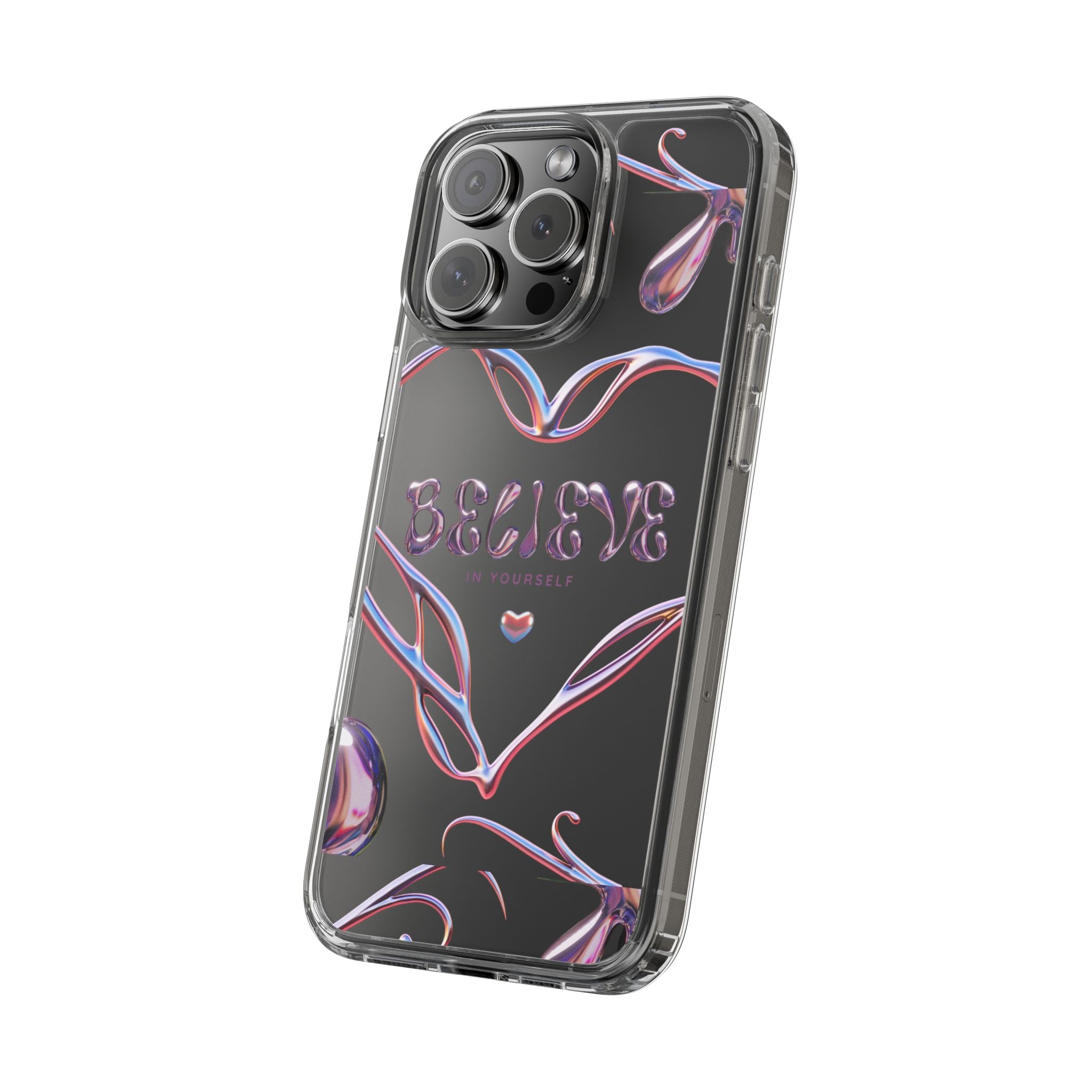 🌸💎 Believe In Yourself Clear Case 💎🌸