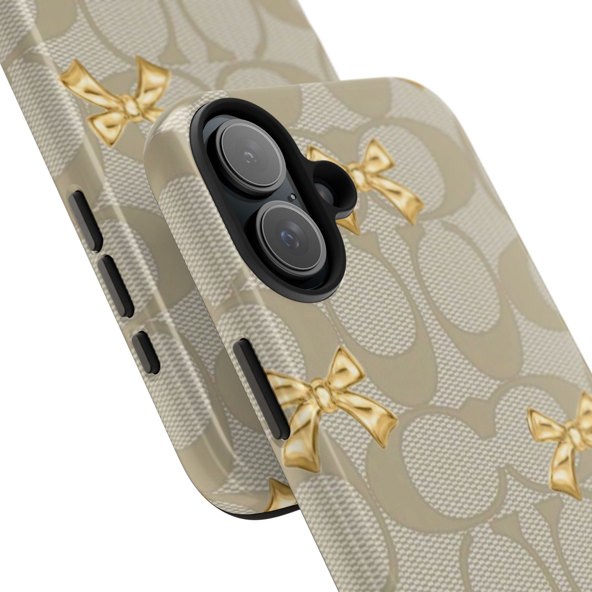 🎀✨ Golden Luxe Bow Case ✨🎀