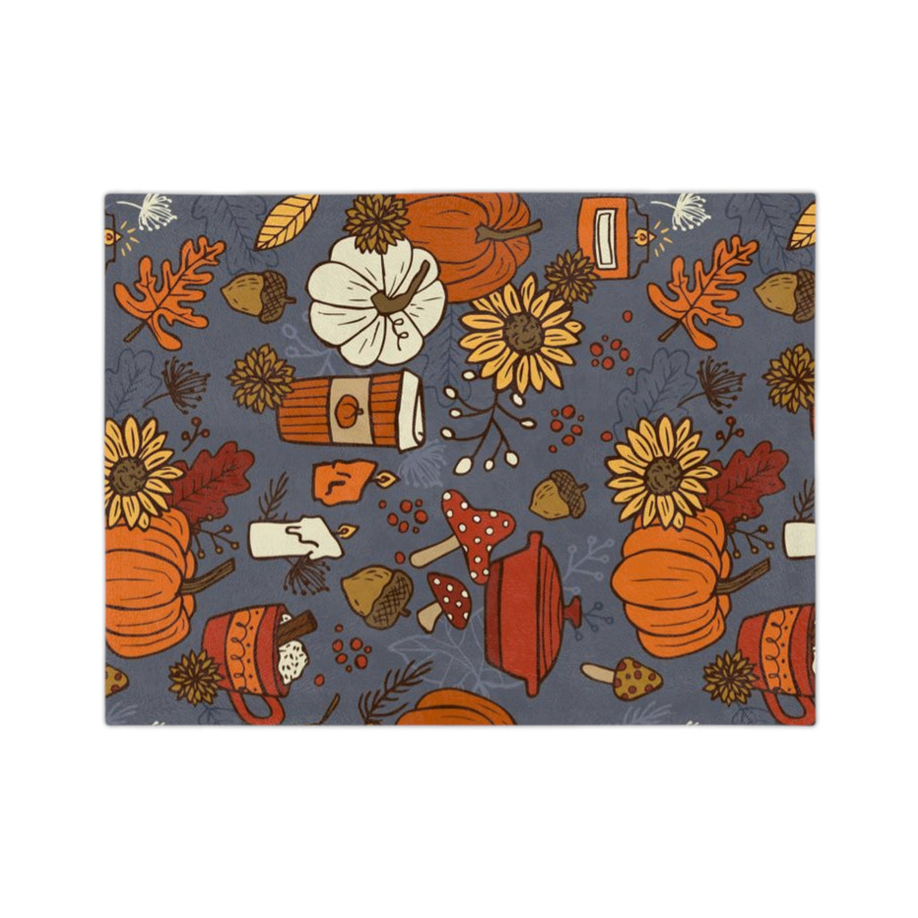 🍂 Snuggle Season Velveteen Blanket 🧡