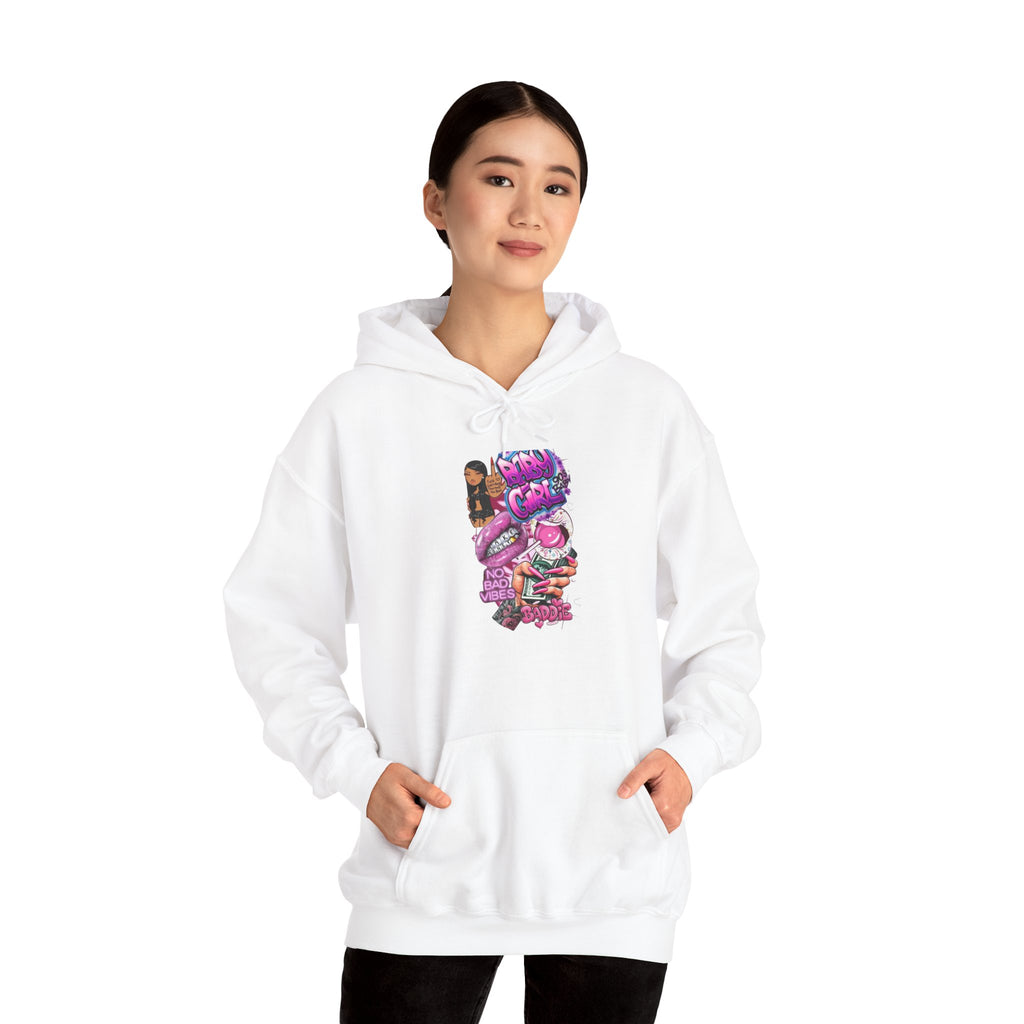 💕🦋 Baby Girl Heavy Blend Hoodie 🦋💕