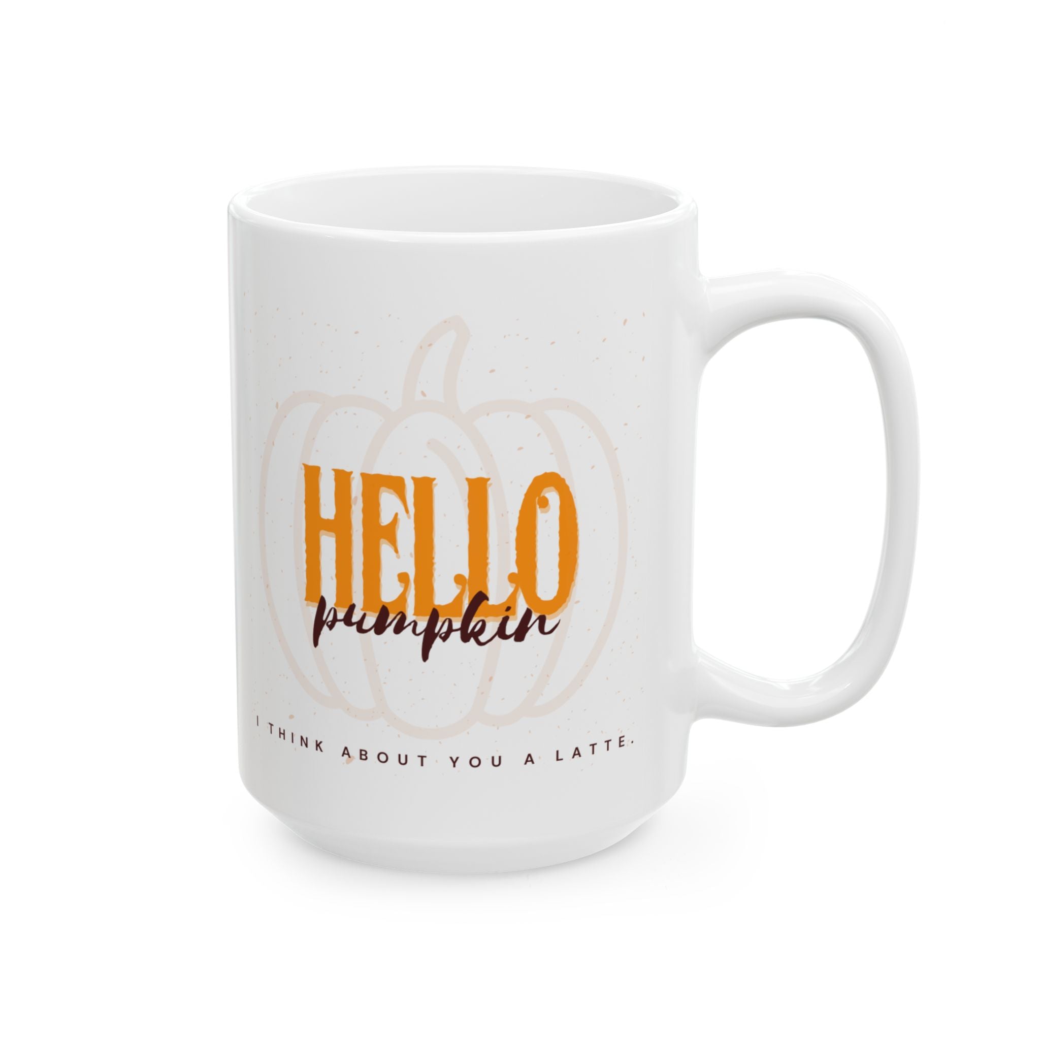 “Pumpkin Spice Sippin’ Mug”  🎃