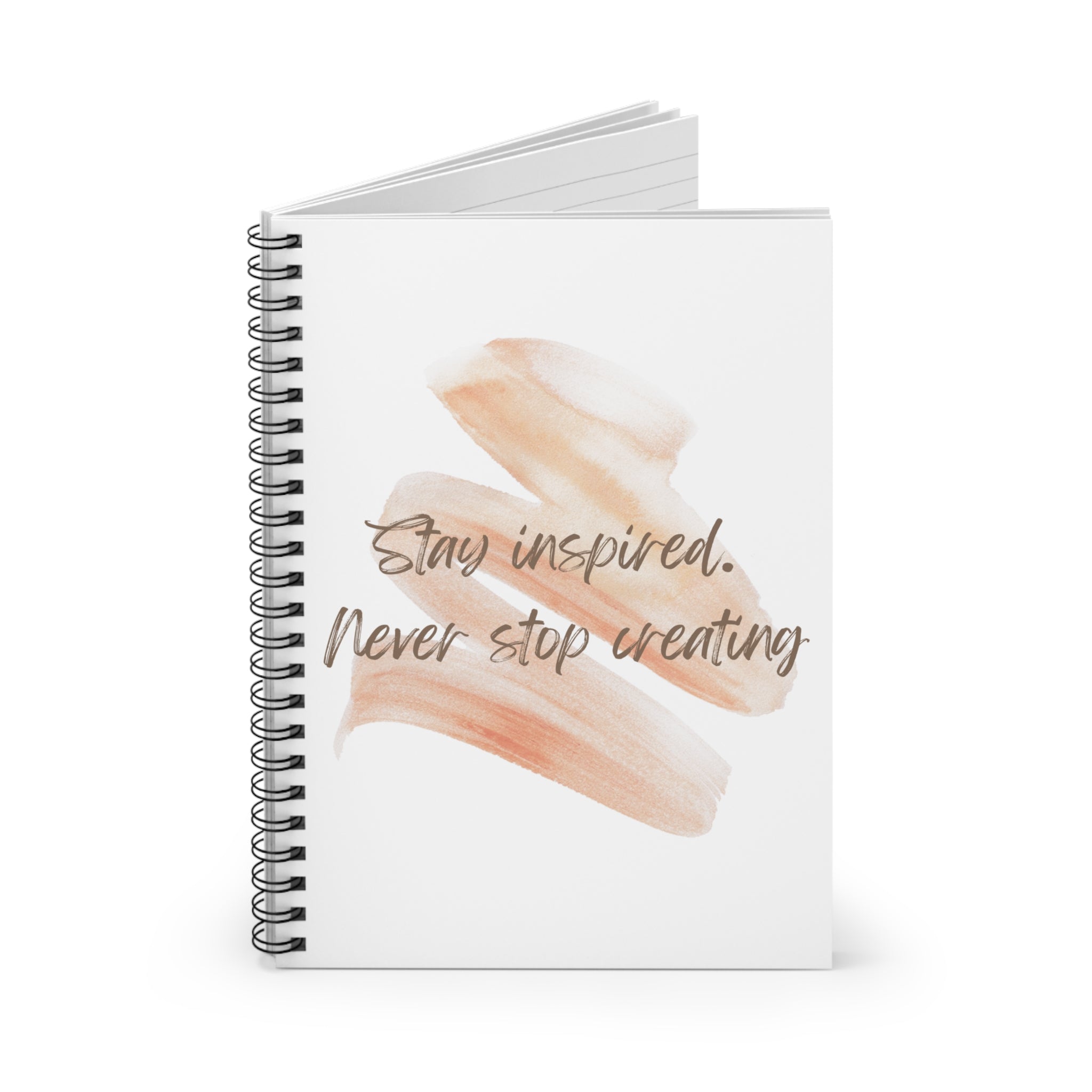 🌸✨ Stay Inspired Spiral Notebook ✨🌸