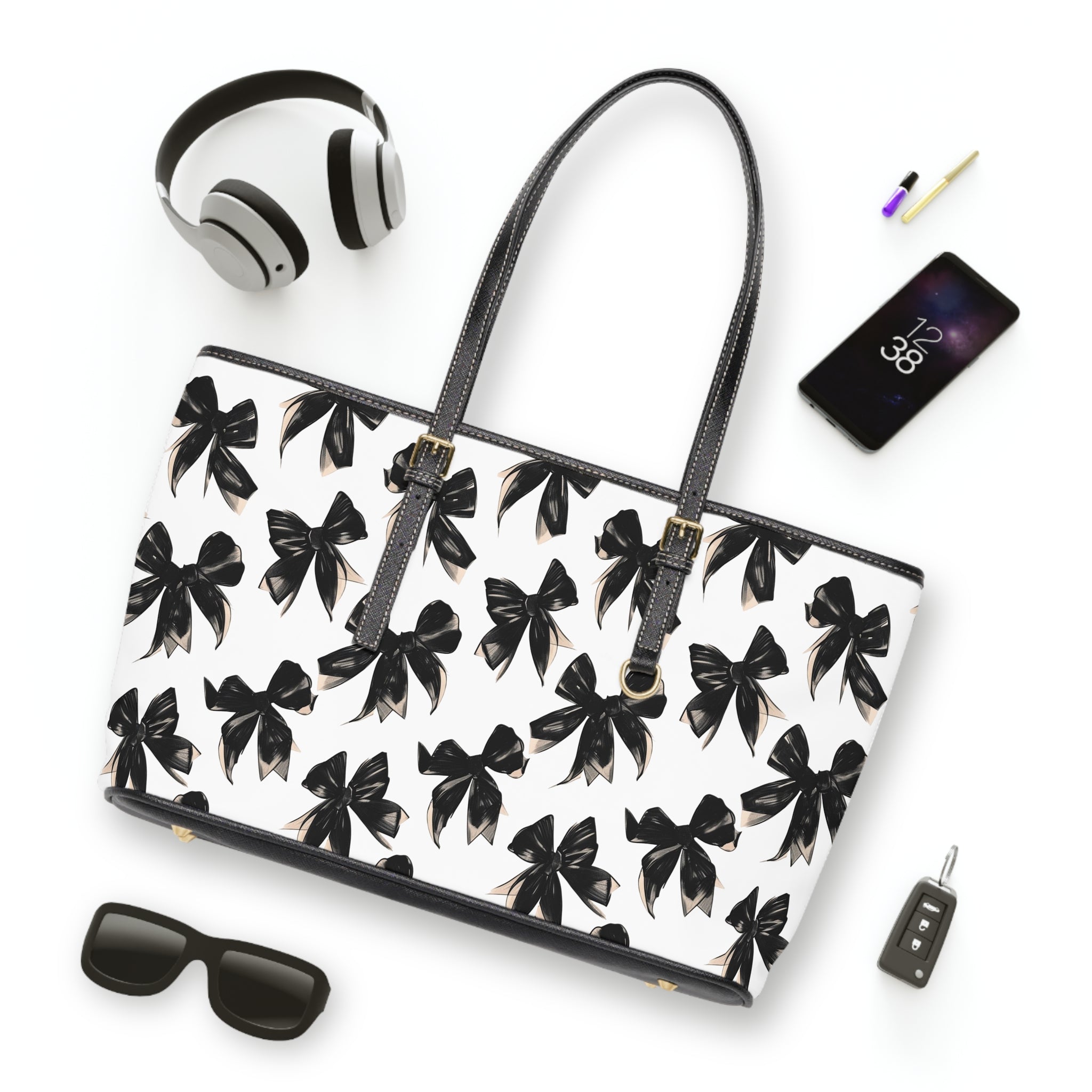 Bow’d Up & Unbothered Shoulder Bag