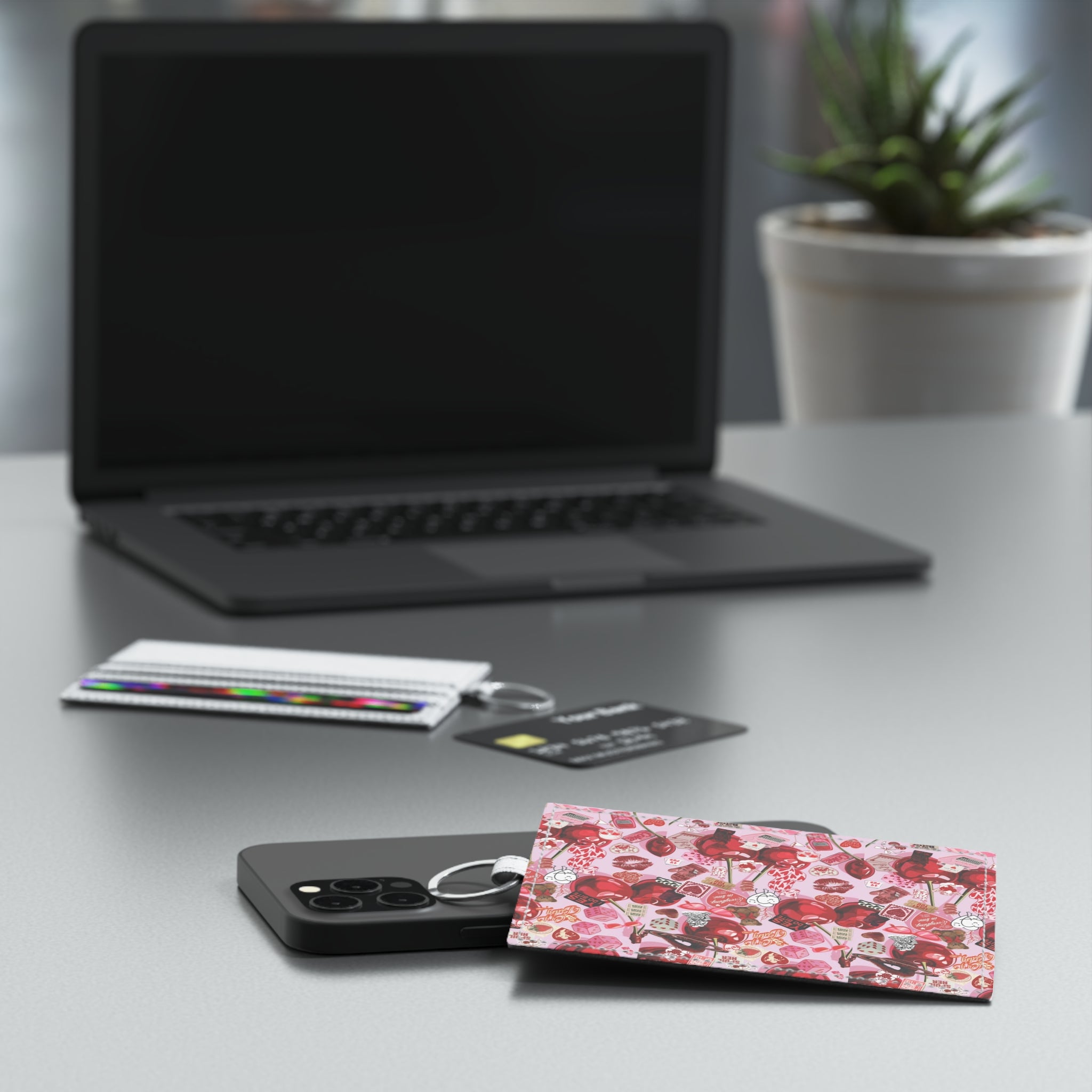 Cherry Pop Card Holder 🍒💌✨