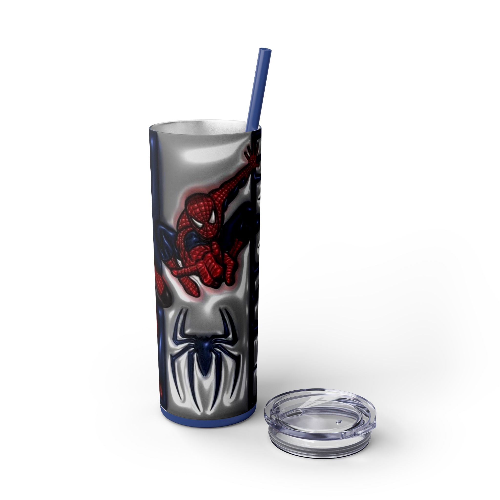 Sip Like Spidey Skinny Tumbler 🕷️🕸️🥤