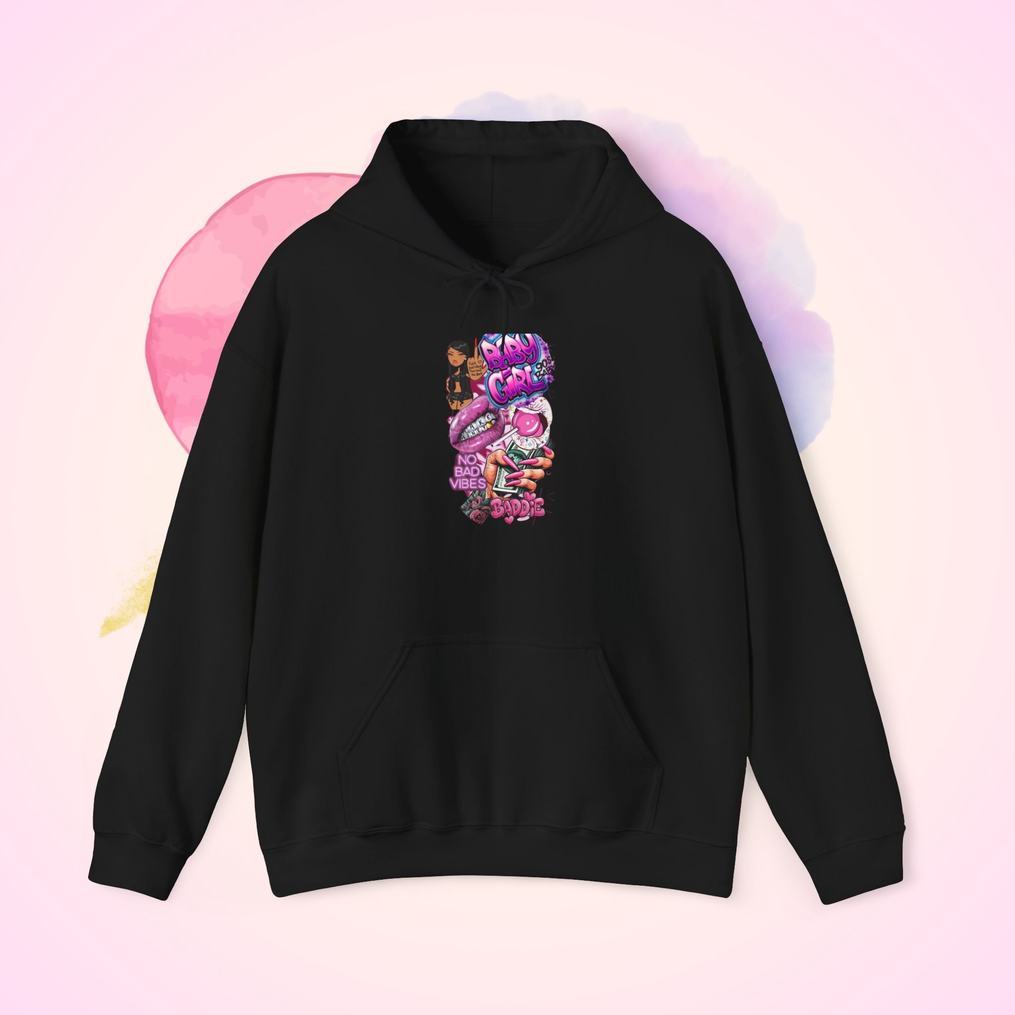 💕🦋 Baby Girl Heavy Blend Hoodie 🦋💕
