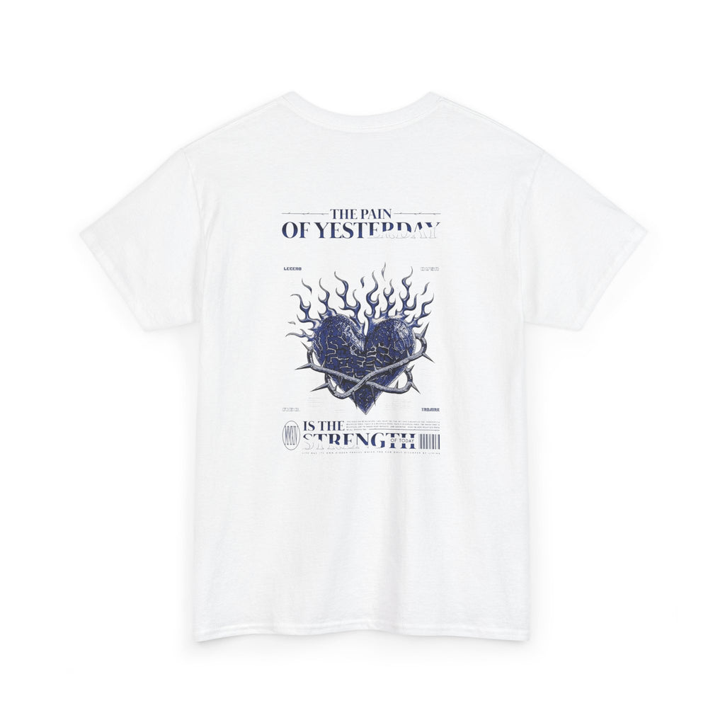 🖤 The Pain of Yesterday Heavy Cotton Tee 🌑✨