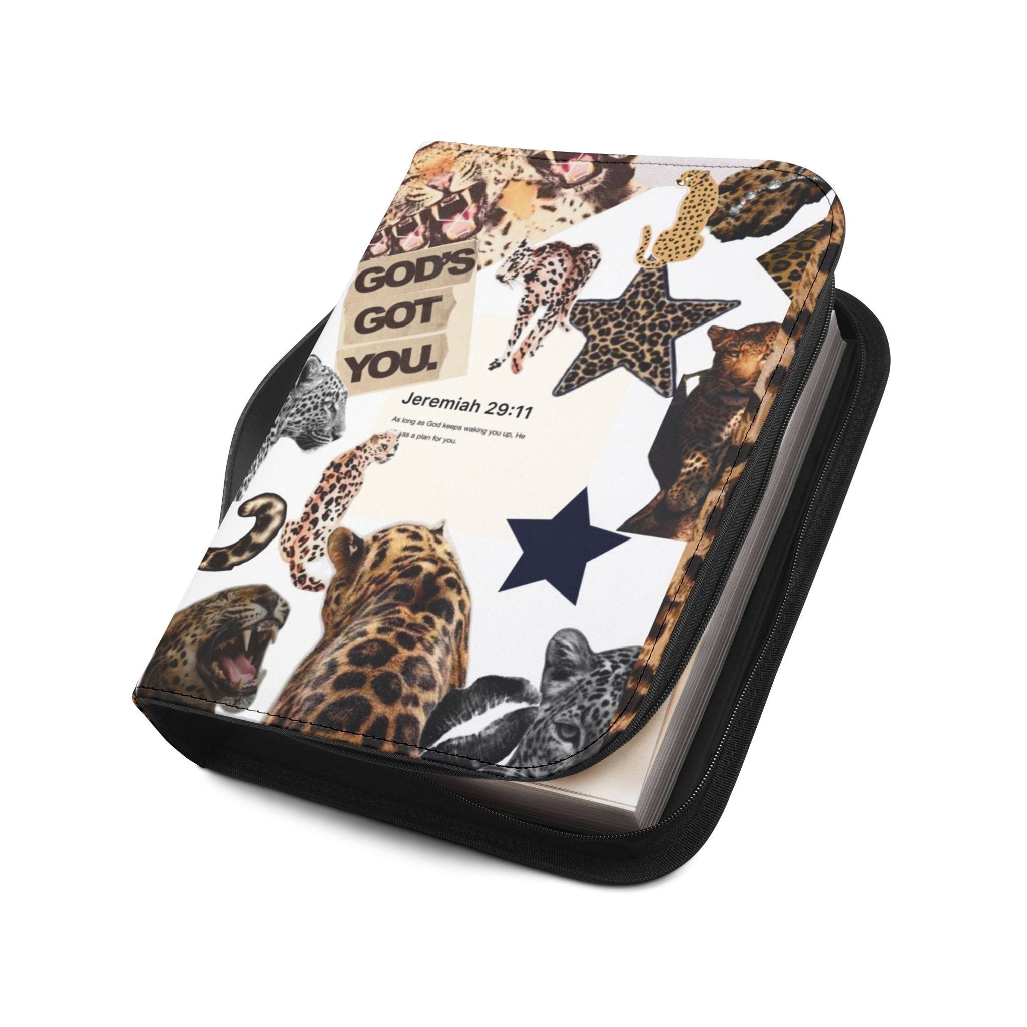 God’s Got Me Bible Cover 🐆🙏🏾✨